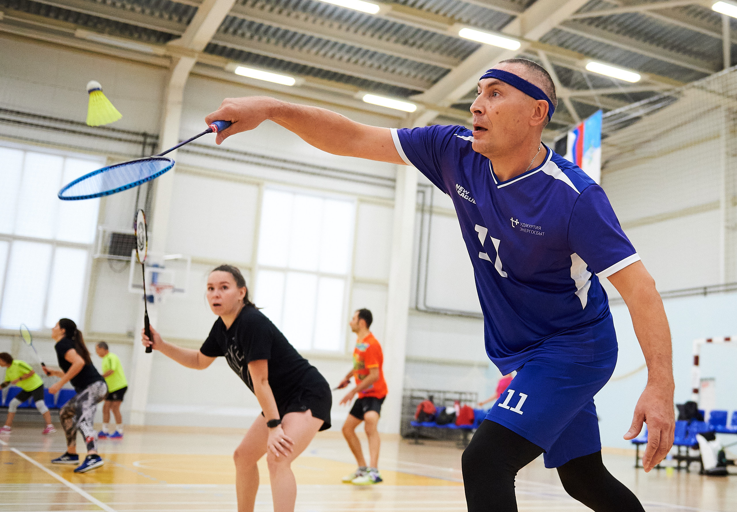 Бадминтон. Турнир. Ижевск. Спортивный репортажный фотограф в Ижевске Сергей Мерзляков