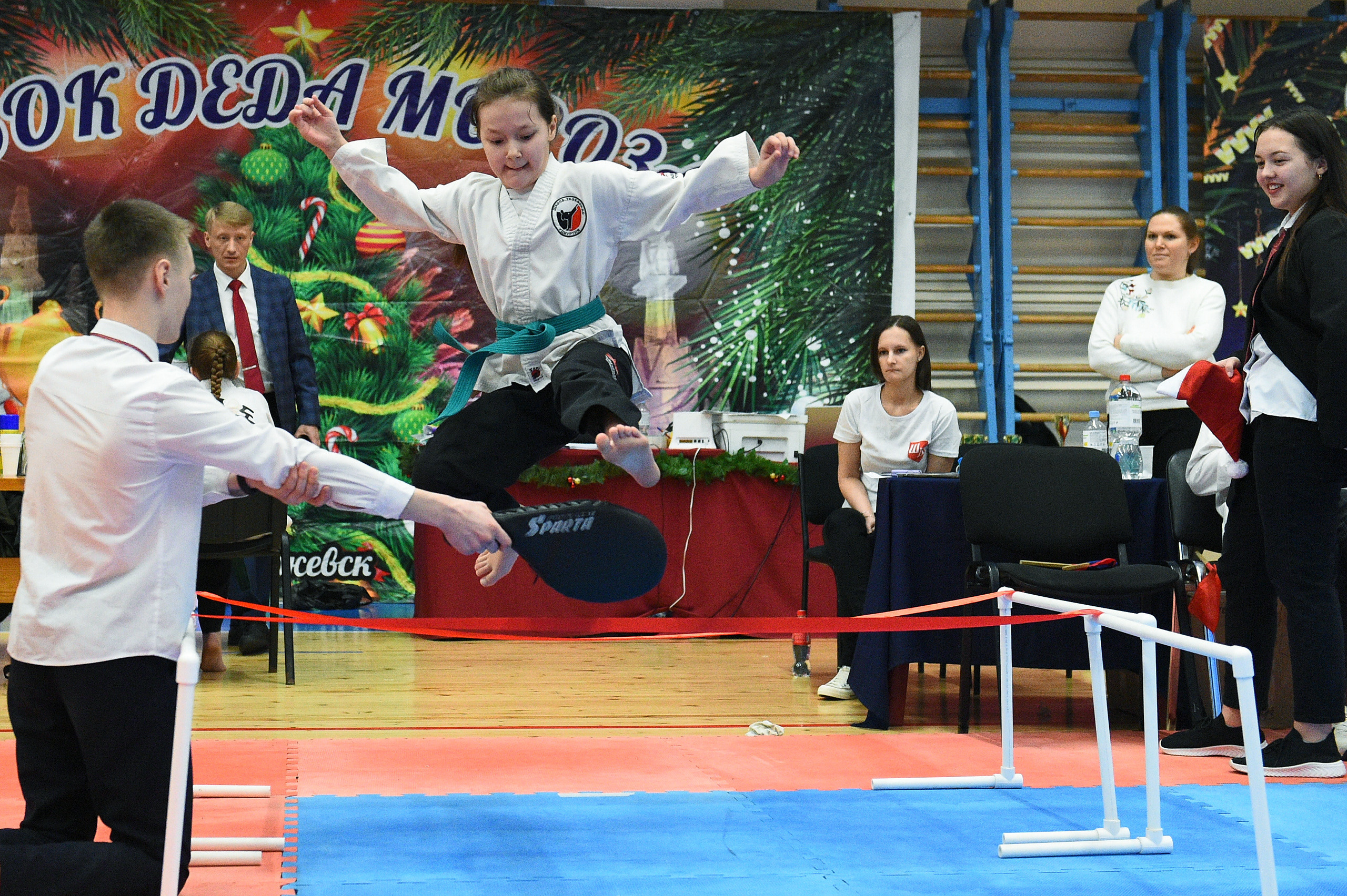 Тхэквондо. Новогодний турнир 2023. Спортивный репортажный фотограф в Ижевске Сергей Мерзляков
