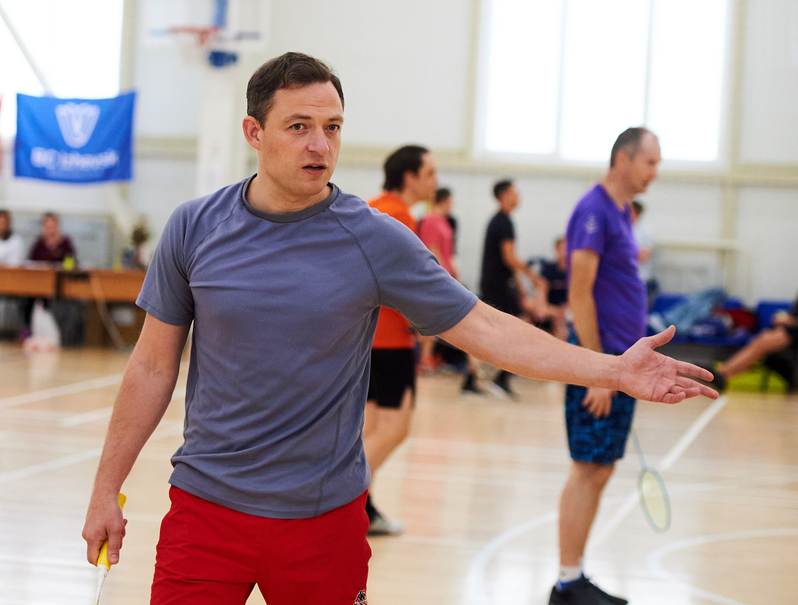 Бадминтон. Турнир. Ижевск. Спортивный репортажный фотограф в Ижевске Сергей Мерзляков