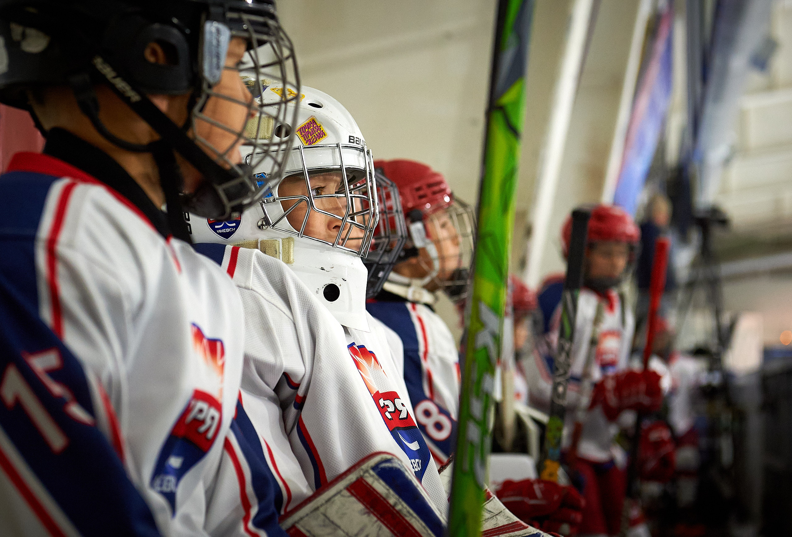 Хоккей. Фрагменты съемки для ХК Заря-2013. Спортивный репортажный фотограф в Ижевске Сергей Мерзляков