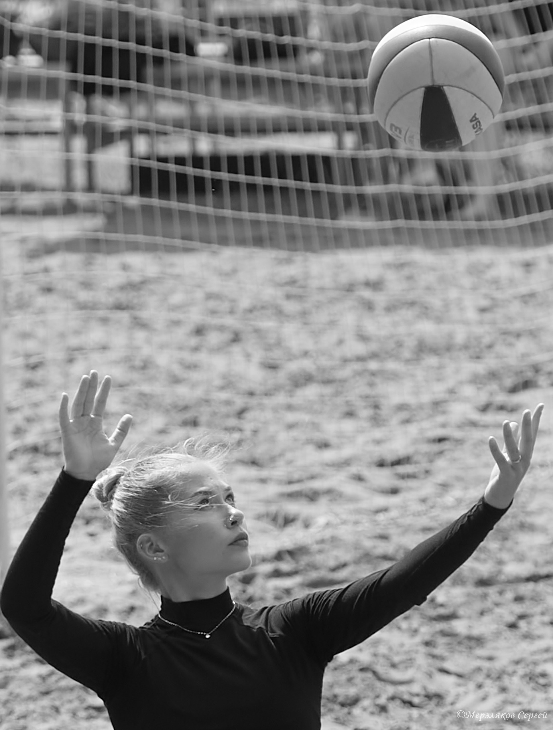 Пляжный волейбол. 16.07.2023. Спортивный репортажный фотограф в Ижевске Сергей Мерзляков