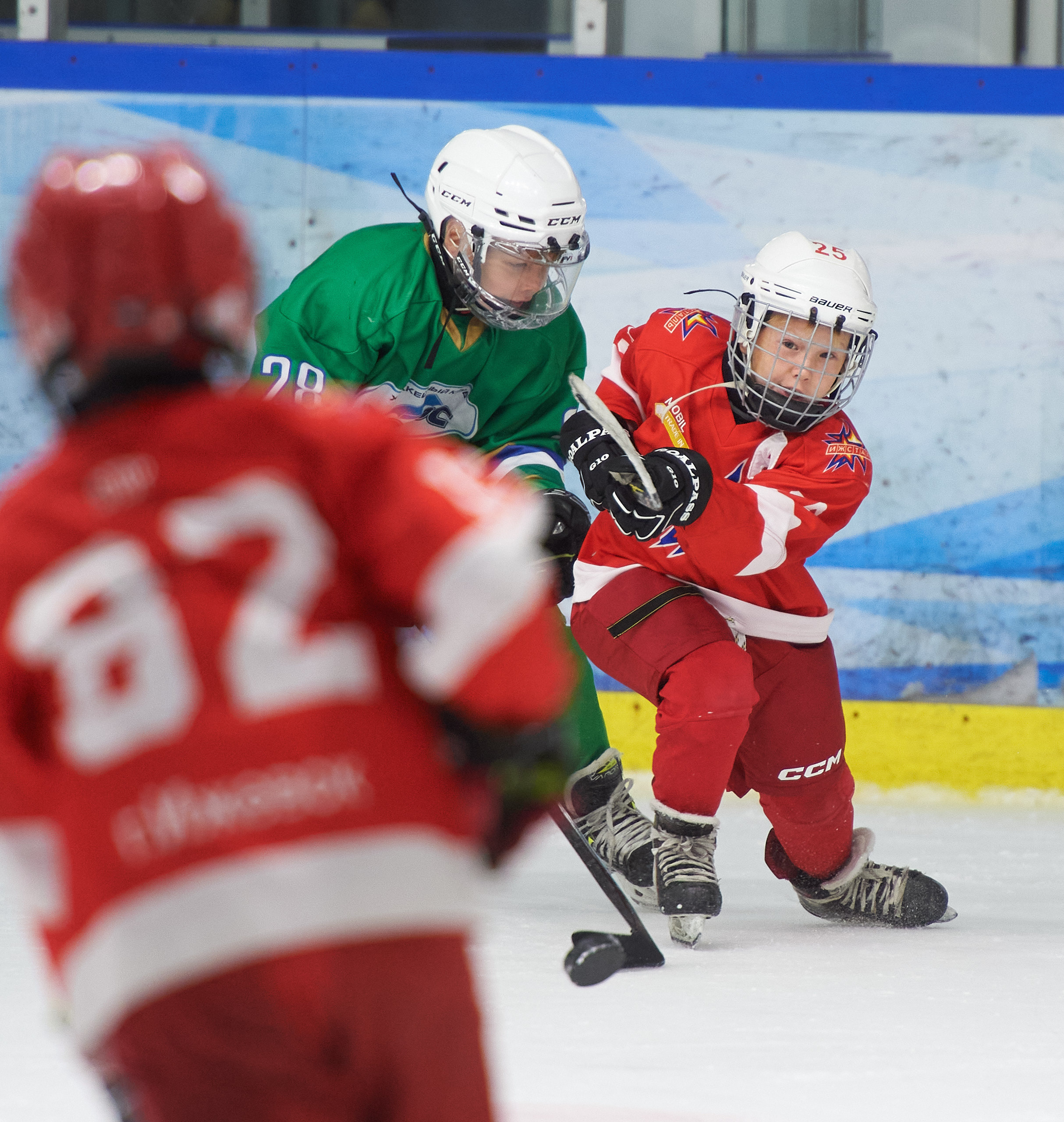 Хоккей. Фрагменты съемки для ХК Ижсталь-2013. Спортивный репортажный фотограф в Ижевске Сергей Мерзляков