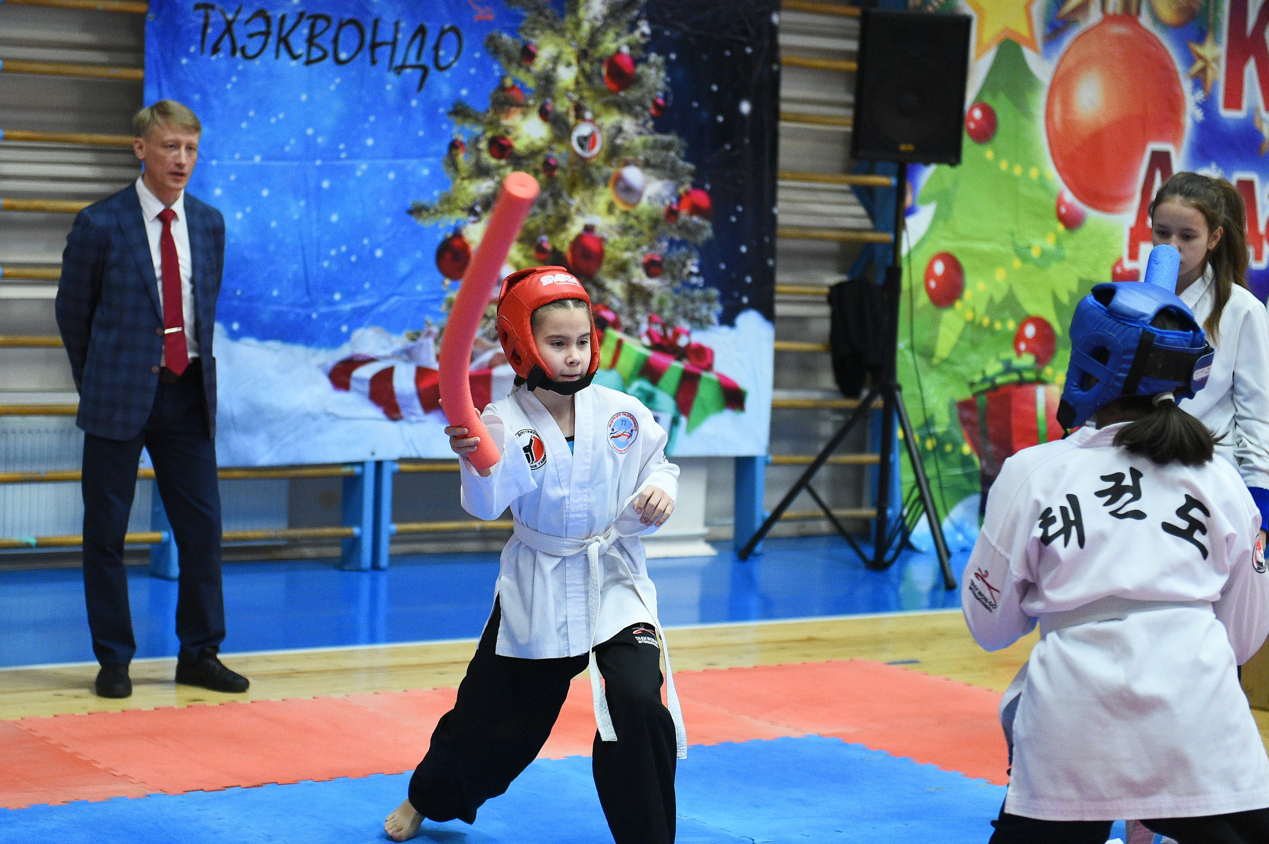 Тхэквондо. Новогодний турнир 2023. Спортивный репортажный фотограф в Ижевске Сергей Мерзляков