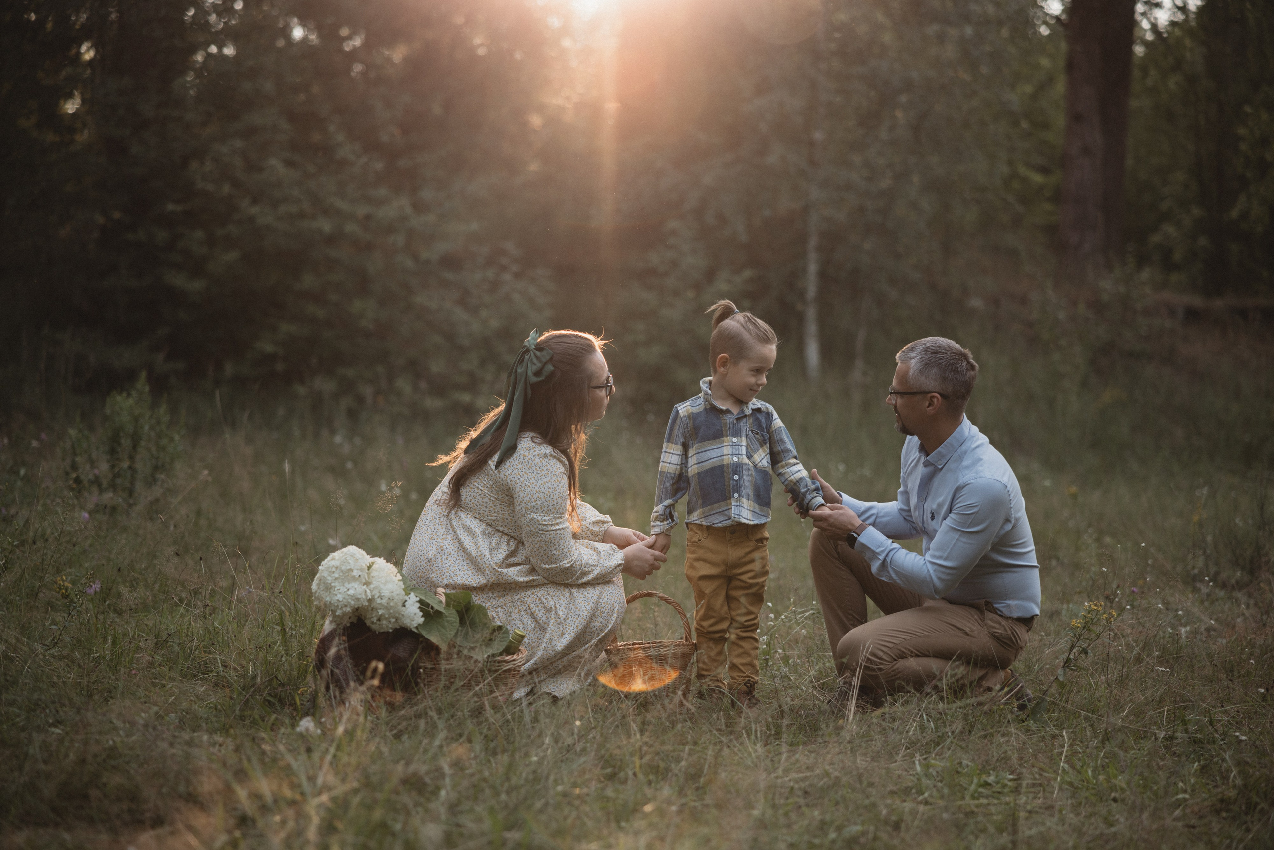 Семейная съёмка в Рыбынске