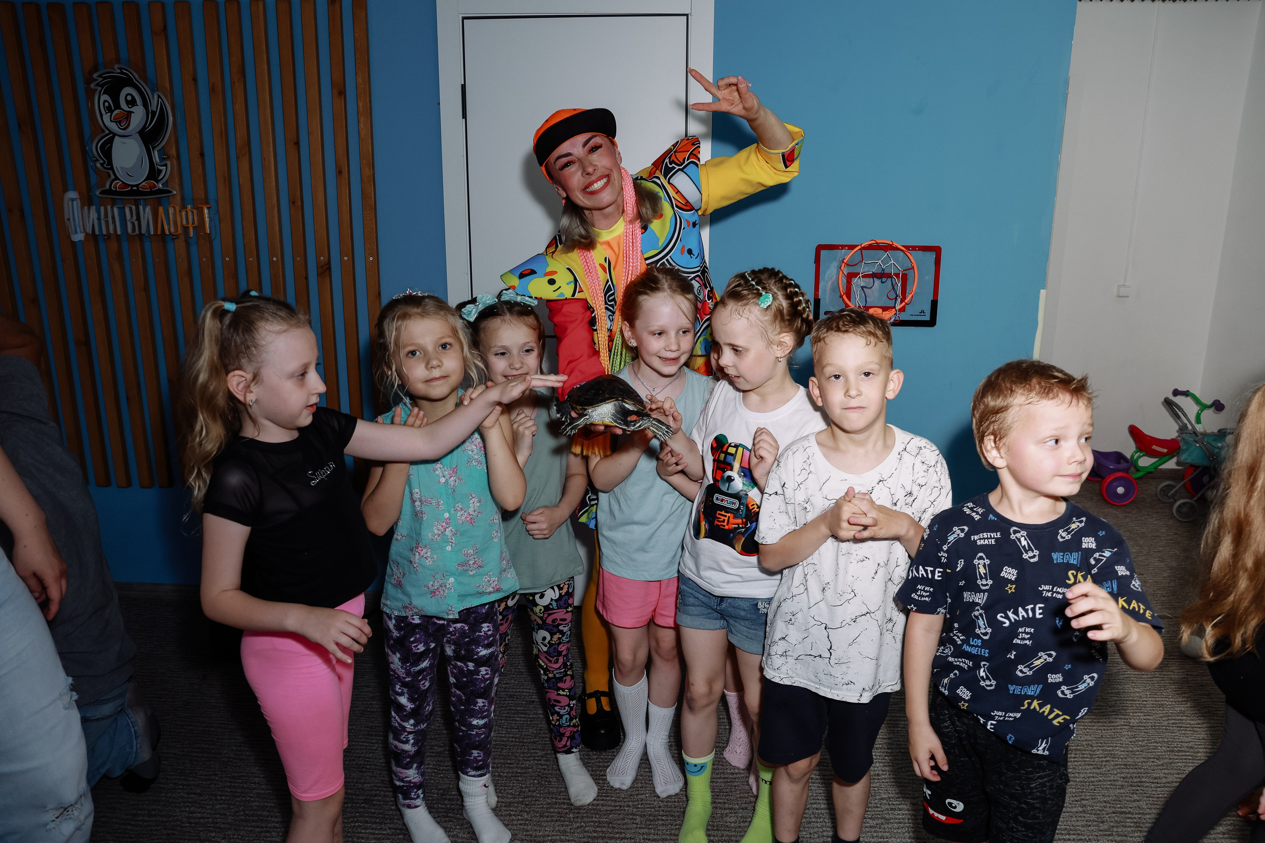 Лофт Пингви дет сад выпуской. Фотограф Юлия Мальцева