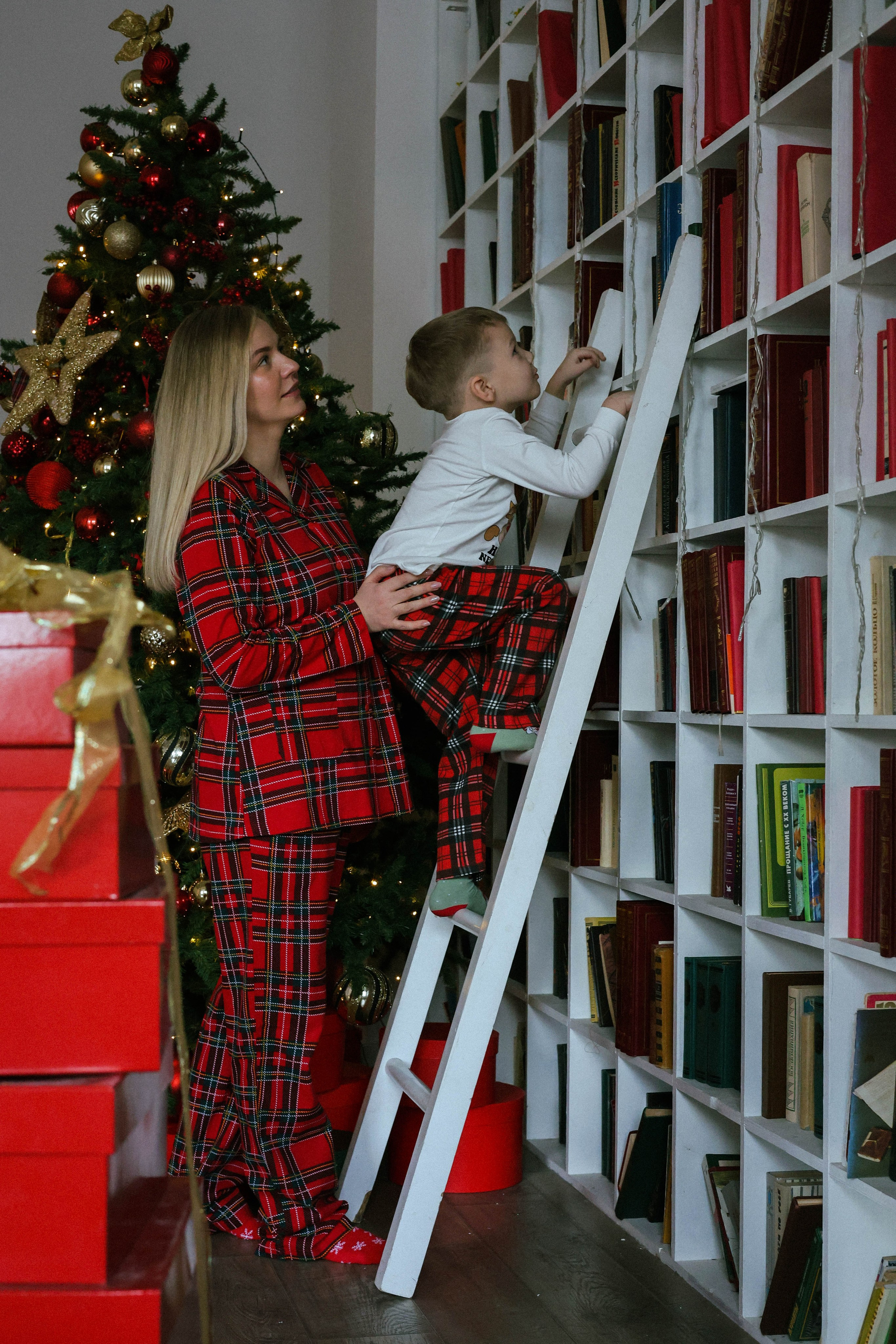 Новогодняя история «Светлана и Алексей». Фотограф в Москве Анастасия Калинина