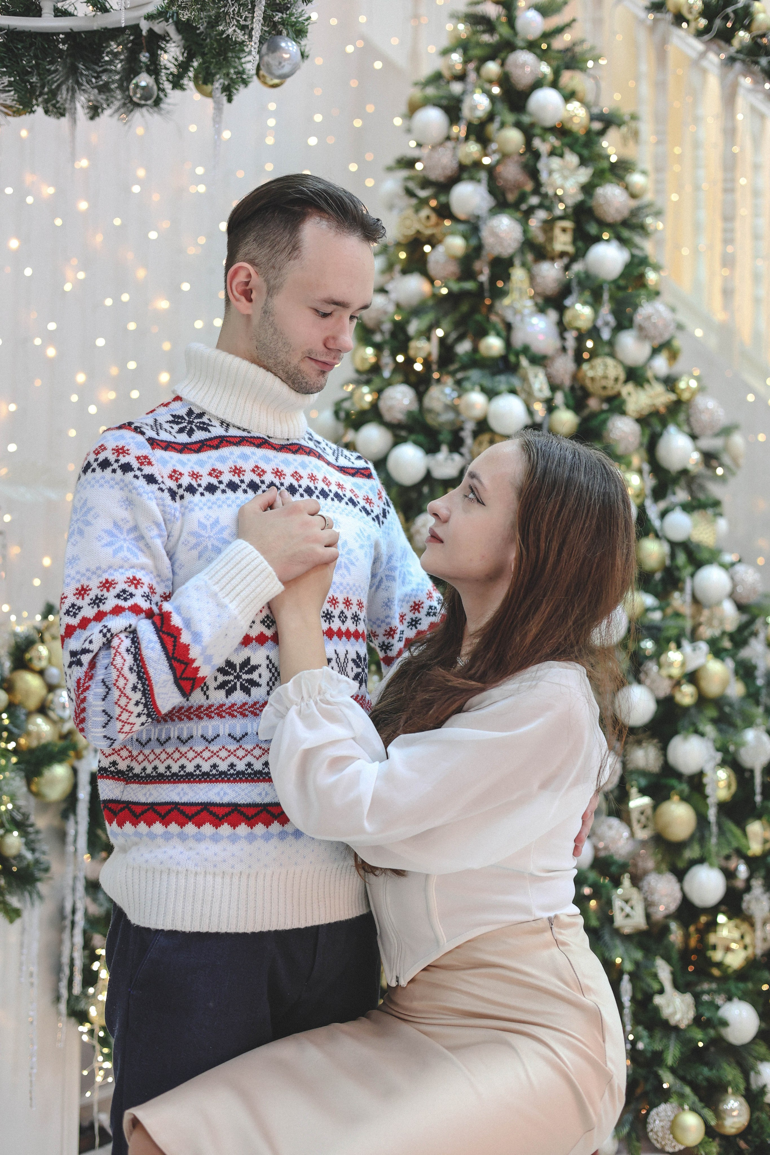 Новогодняя история «Ирина и ее семья». Фотограф в Москве Анастасия Калинина