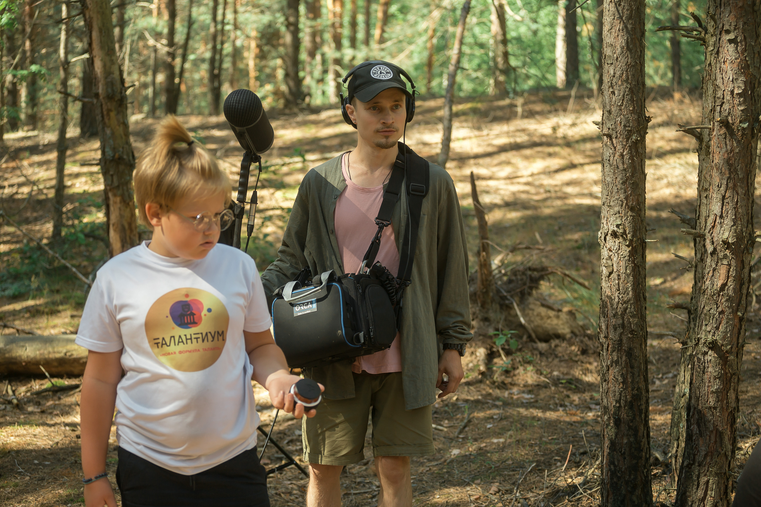 Бекстейдж со съемок фильма «Озеро Времени». Фотографиня Мария Дикова