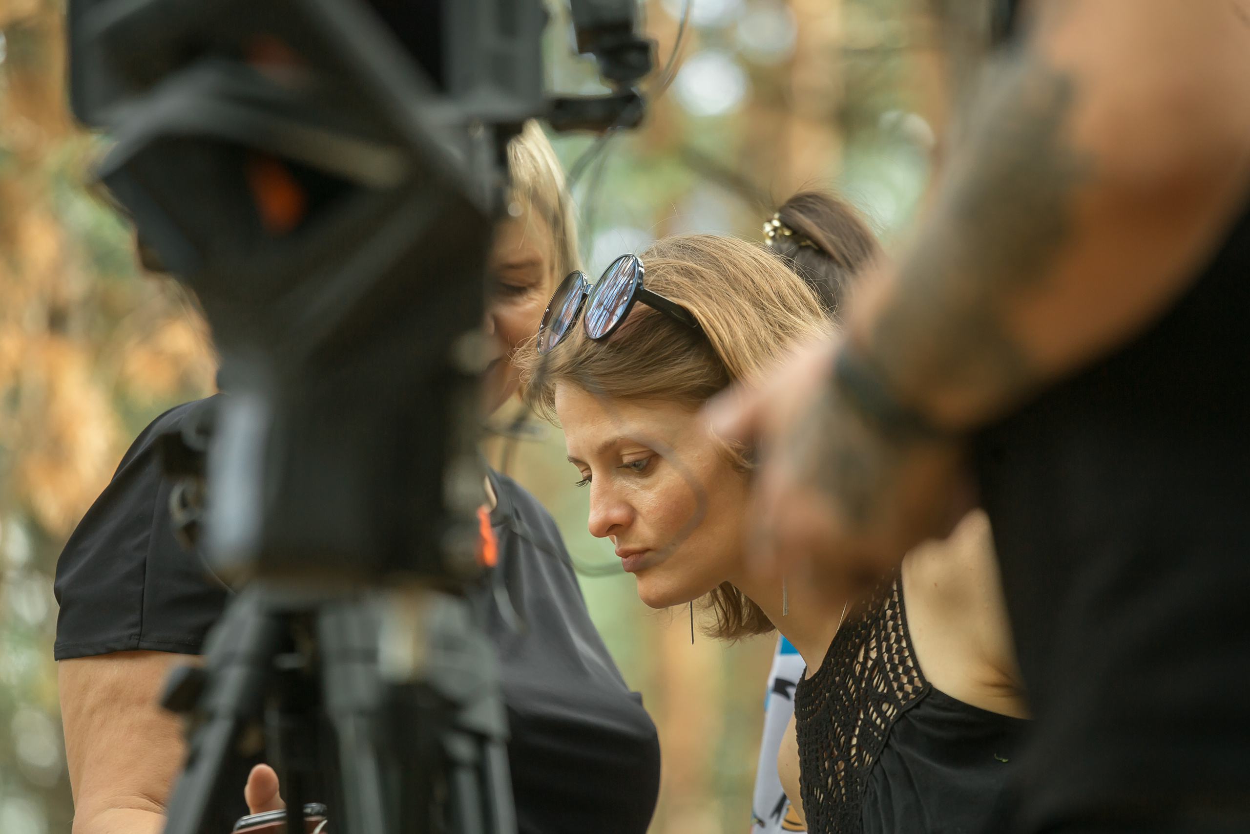 Бекстейдж со съемок фильма «Озеро Времени». Фотографиня Мария Дикова