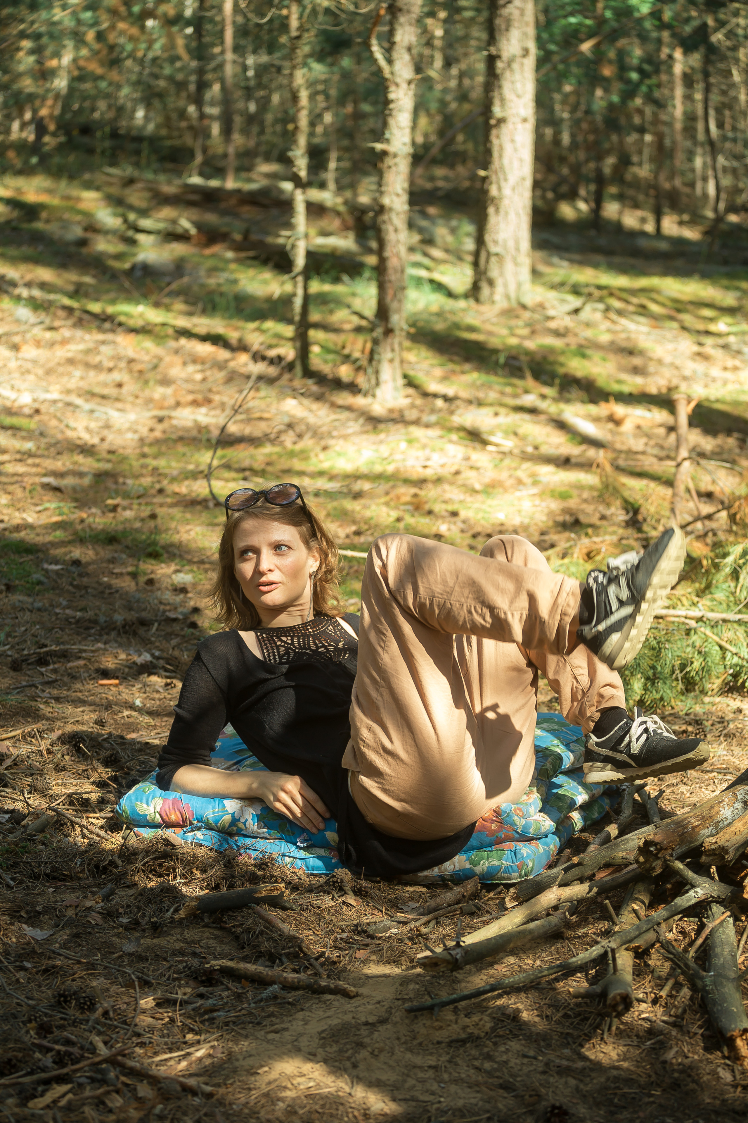 Бекстейдж со съемок фильма «Озеро Времени». Фотографиня Мария Дикова