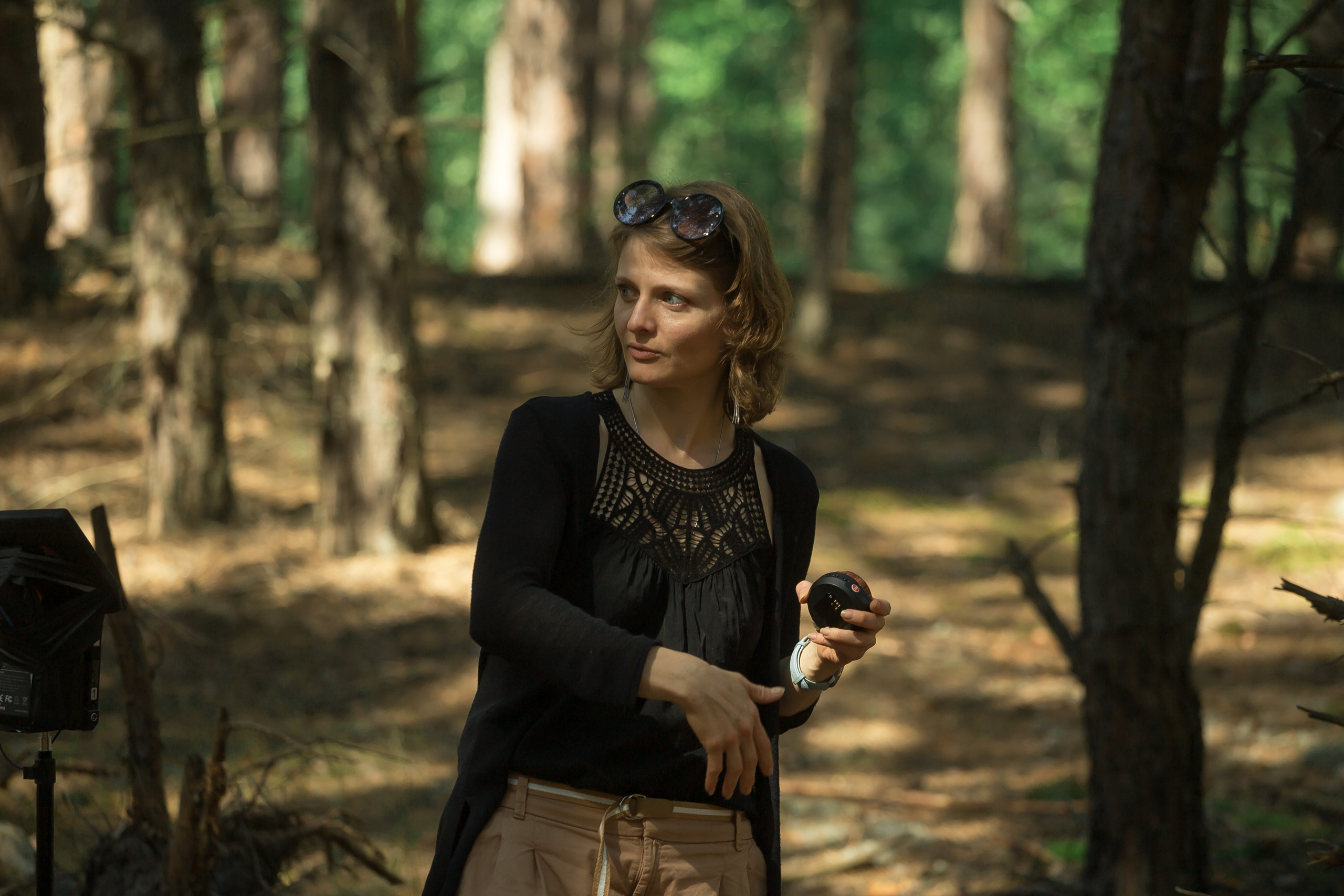 Бекстейдж со съемок фильма «Озеро Времени». Фотографиня Мария Дикова