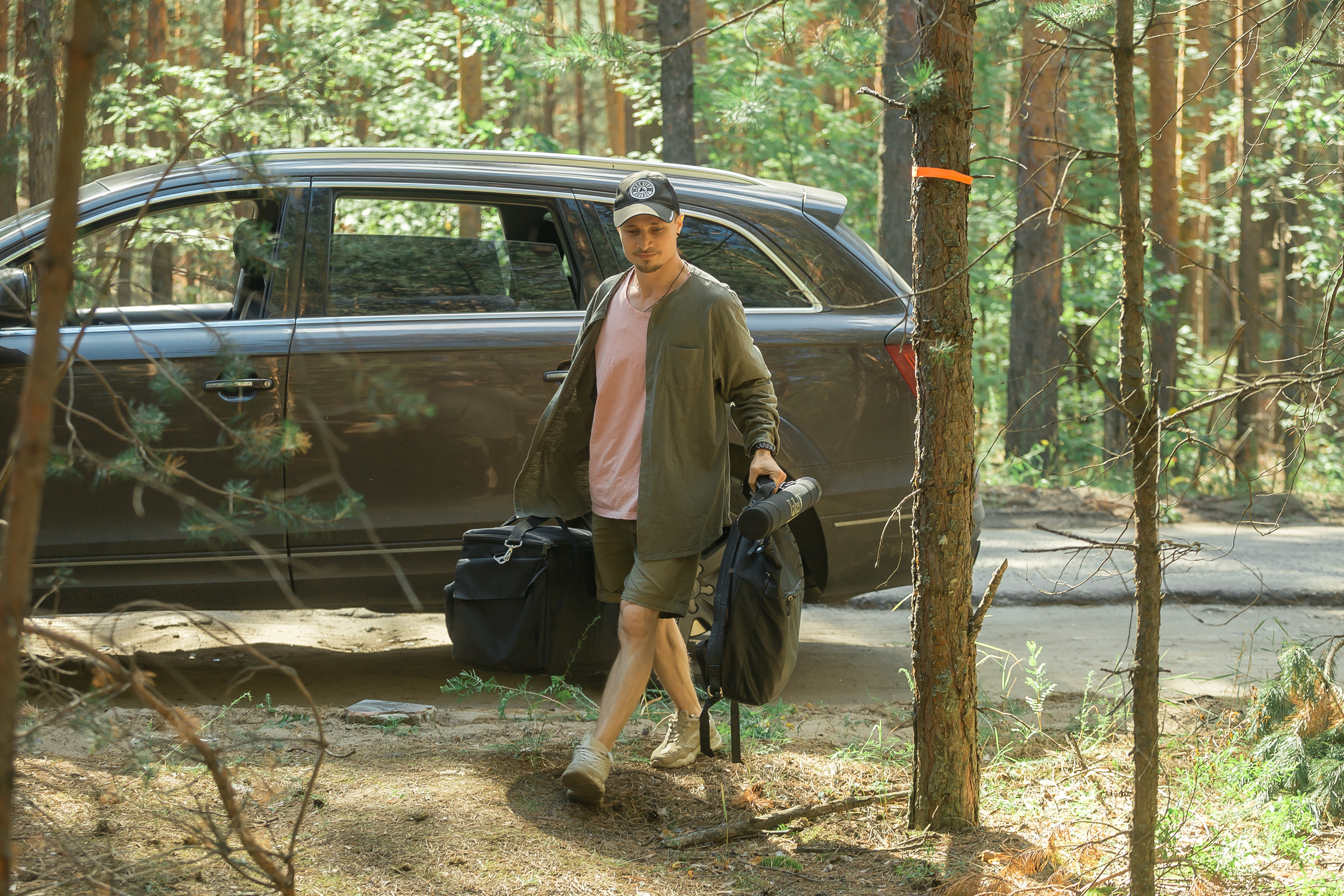 Бекстейдж со съемок фильма «Озеро Времени». Фотографиня Мария Дикова