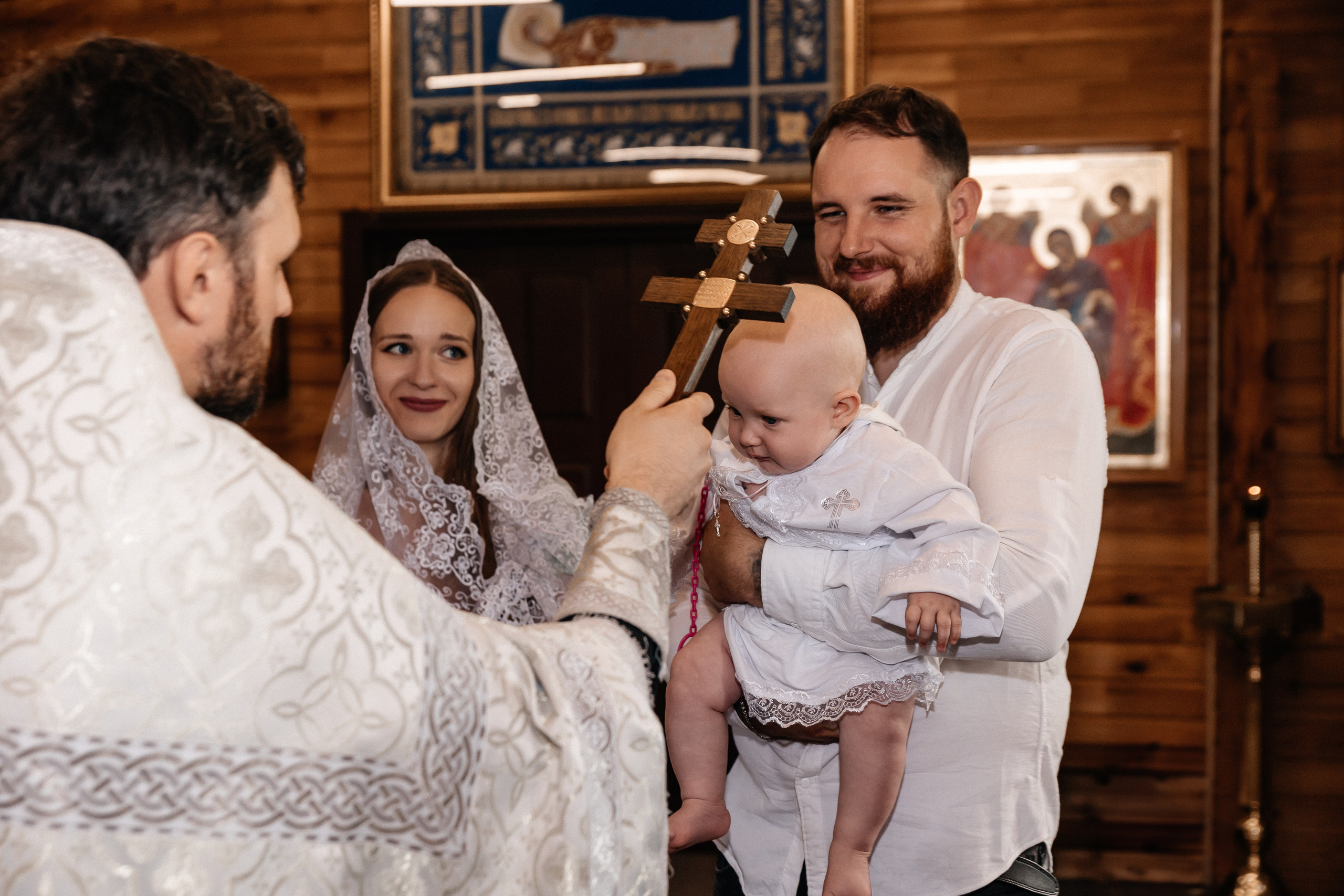 Крещение Эмилии. Семейный фотограф Минск Усова Ольга