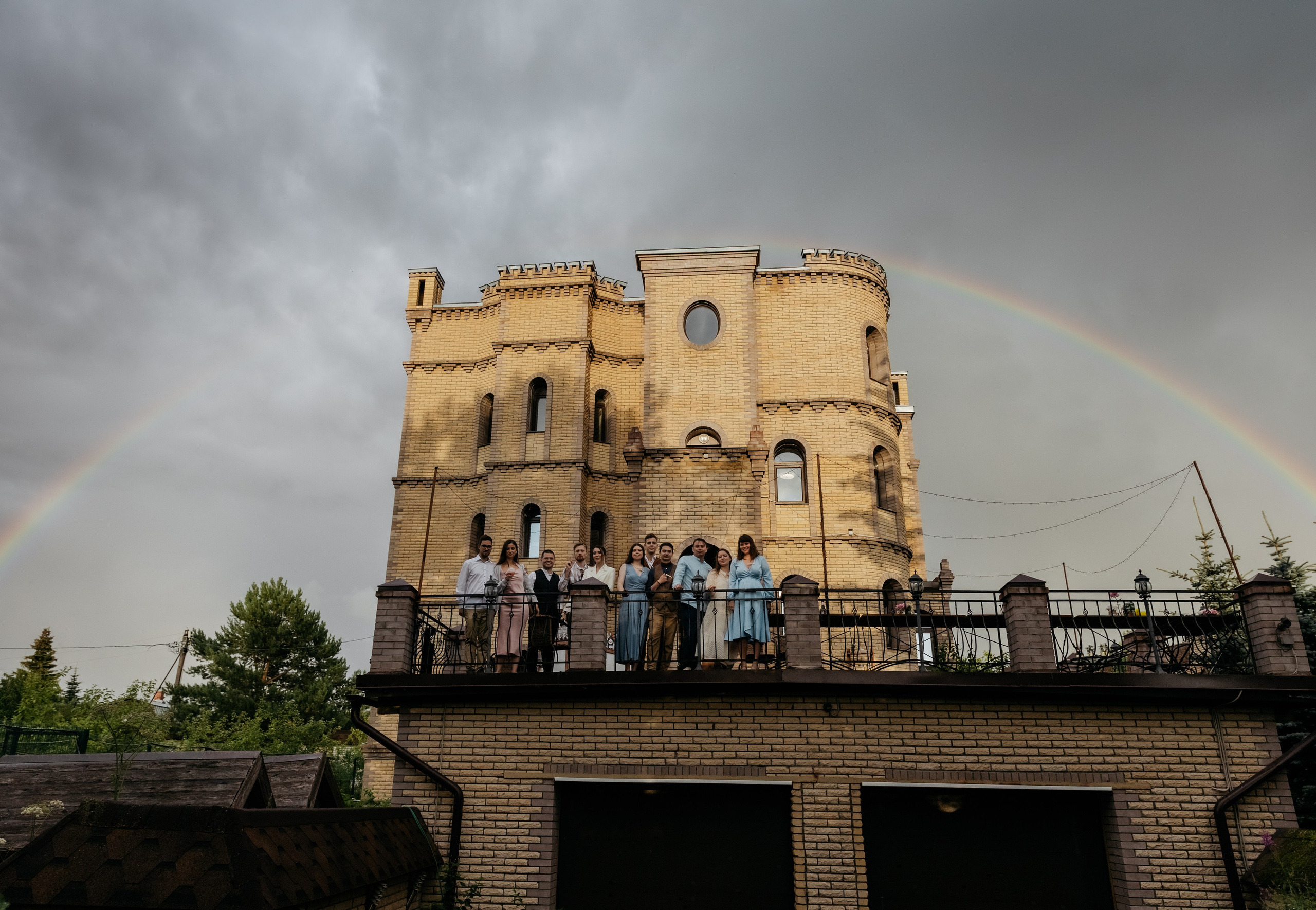 У нас было 2 дня, 2 радуги, 2 времени года и одна любовь. Свадебный фотограф в Санкт-Петербурге