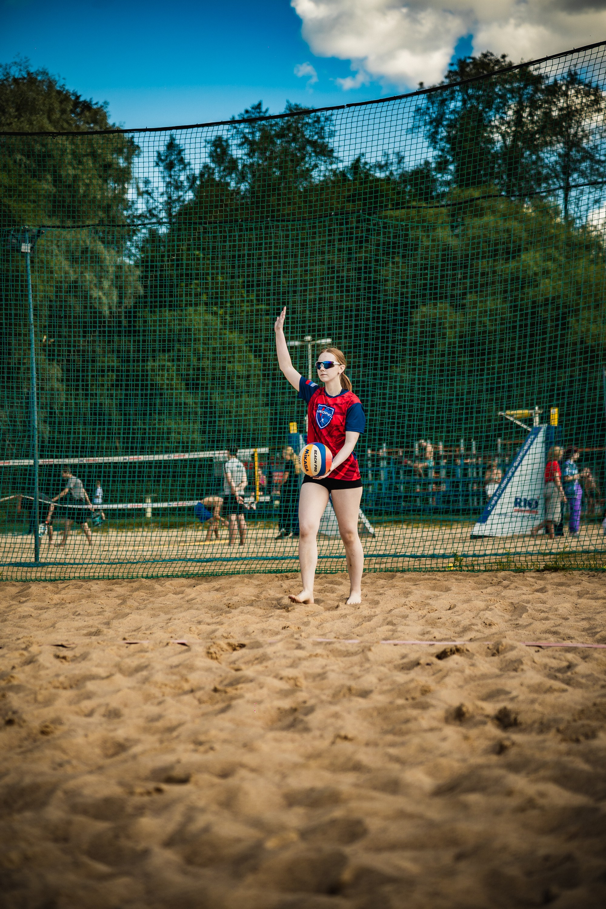 Пляжный волейбол. Репортажный и портретный фотограф в Санкт-Петербурге Пчелинов Александр