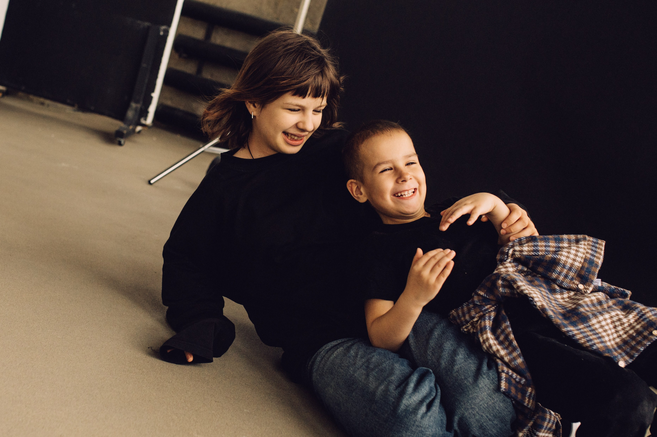 Наташа, Маша и Ванюшка. Фотограф Мария Стрелкова