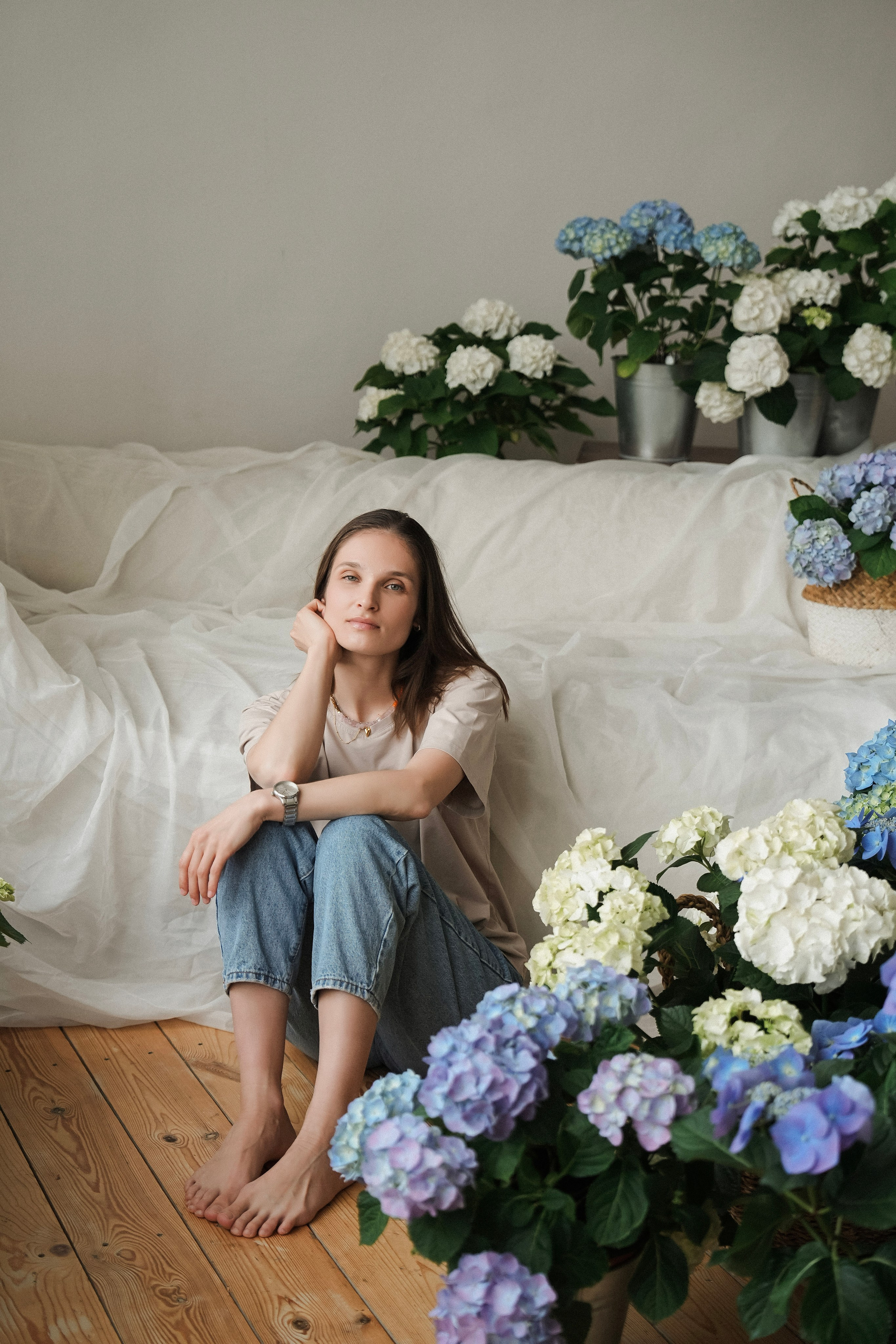 Фотодень в гортензиях. Фотограф с психологическим образованием