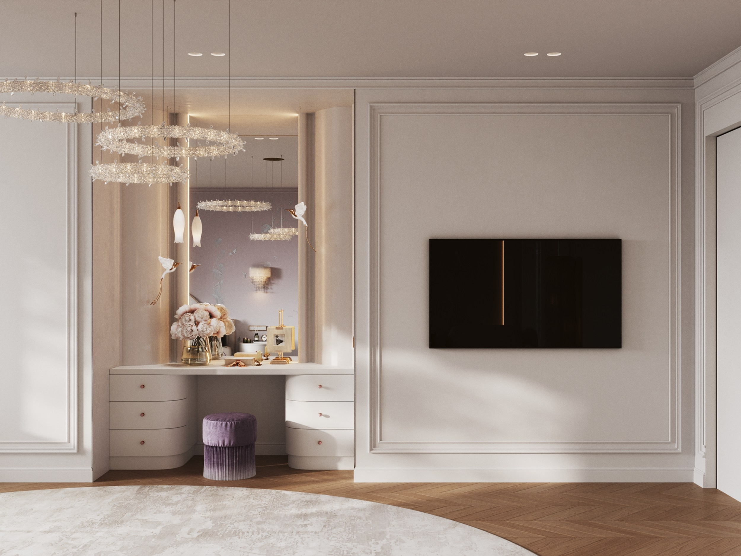 Veernaya |childrenroom | 2026. 3D Визуализация интерьера