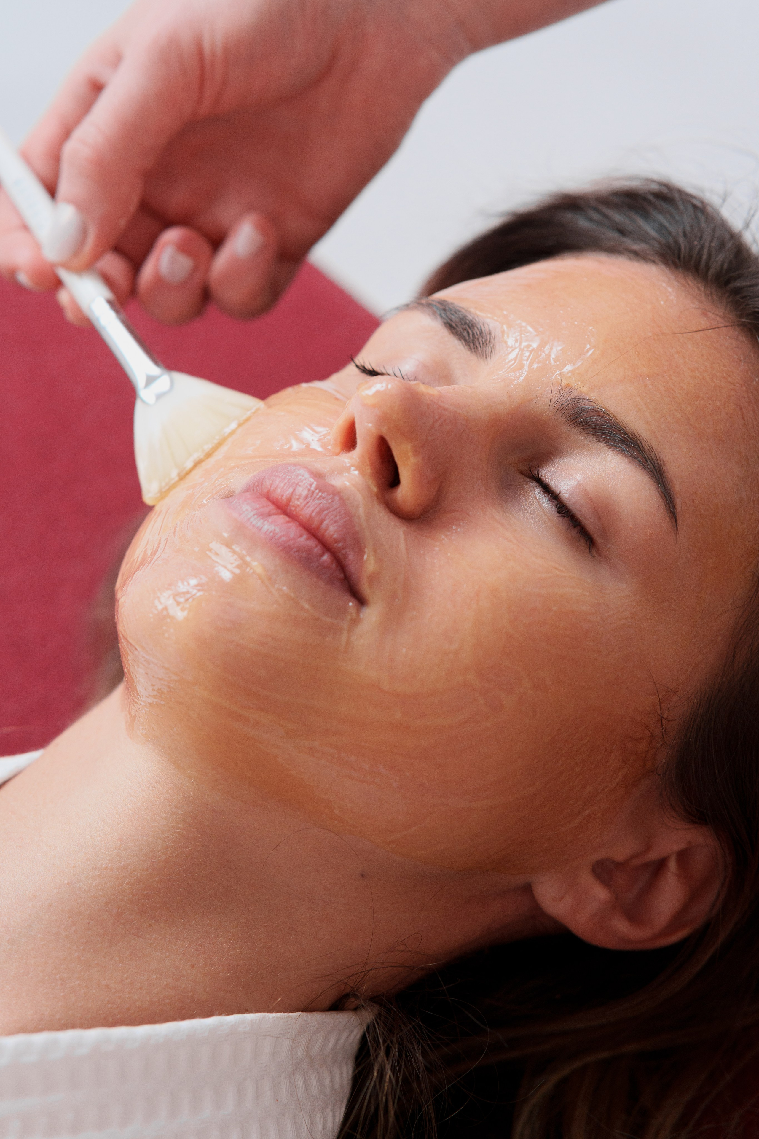 Массаж лица. Фотограф Виктория Юленкова