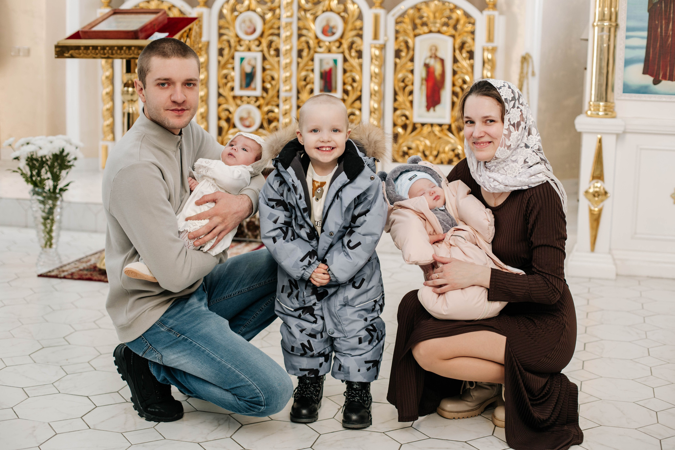 Крещение Февронии. Семейный и свадебный фотограф в Воронеже Майя Добровольская
