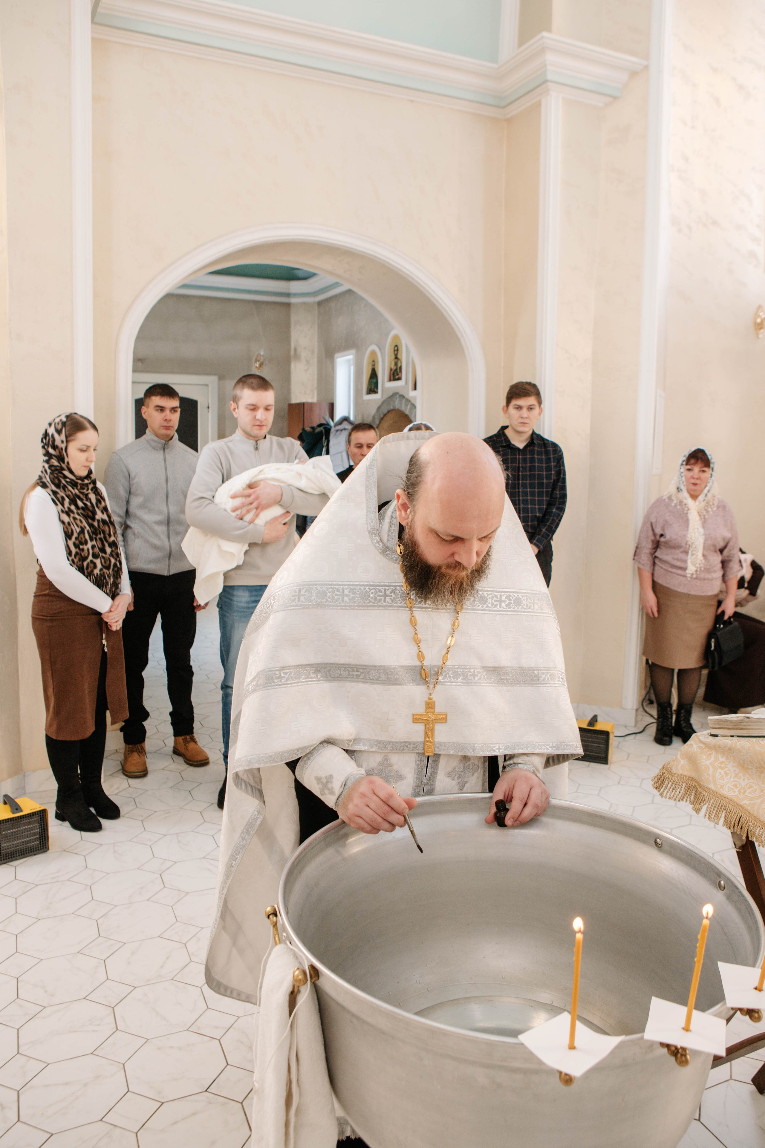 Крещение Февронии. Семейный и свадебный фотограф в Воронеже Майя Добровольская