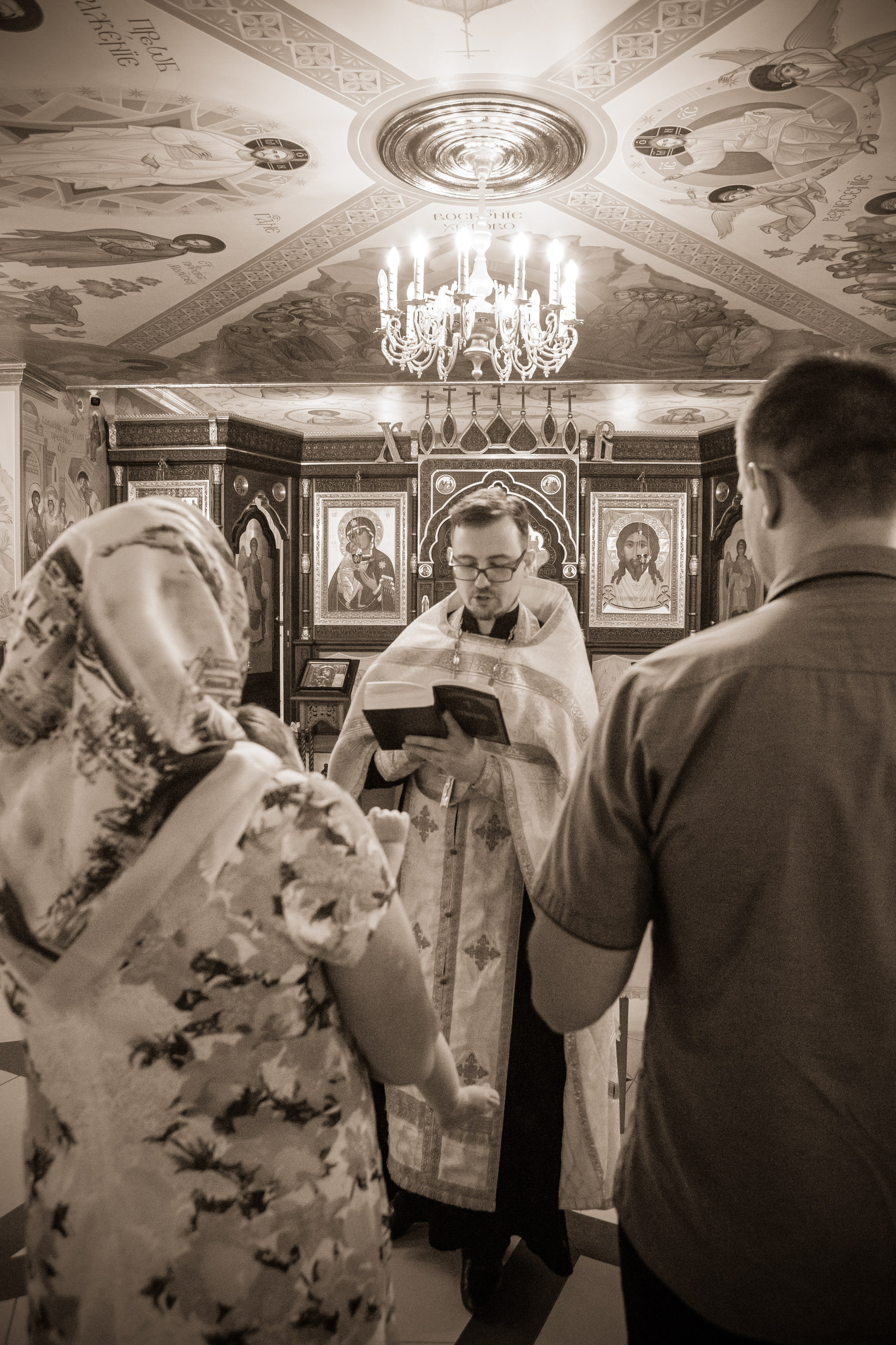 Крещение Владислава. Семейный и свадебный фотограф в Воронеже Майя Добровольская