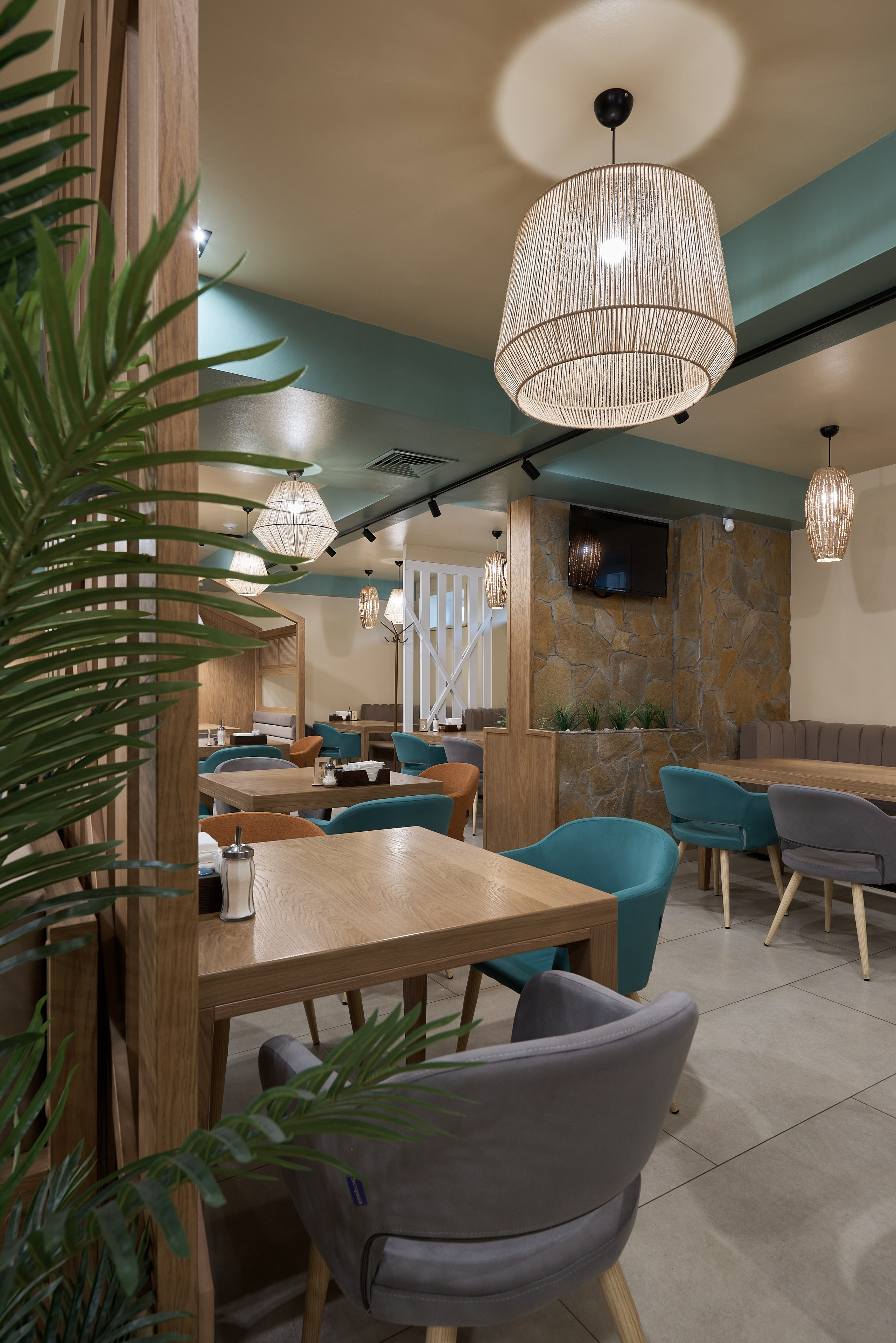 Пиццерия, Костанай (Казахстан). Абросимов Лев интерьерный и архитектурный фотограф