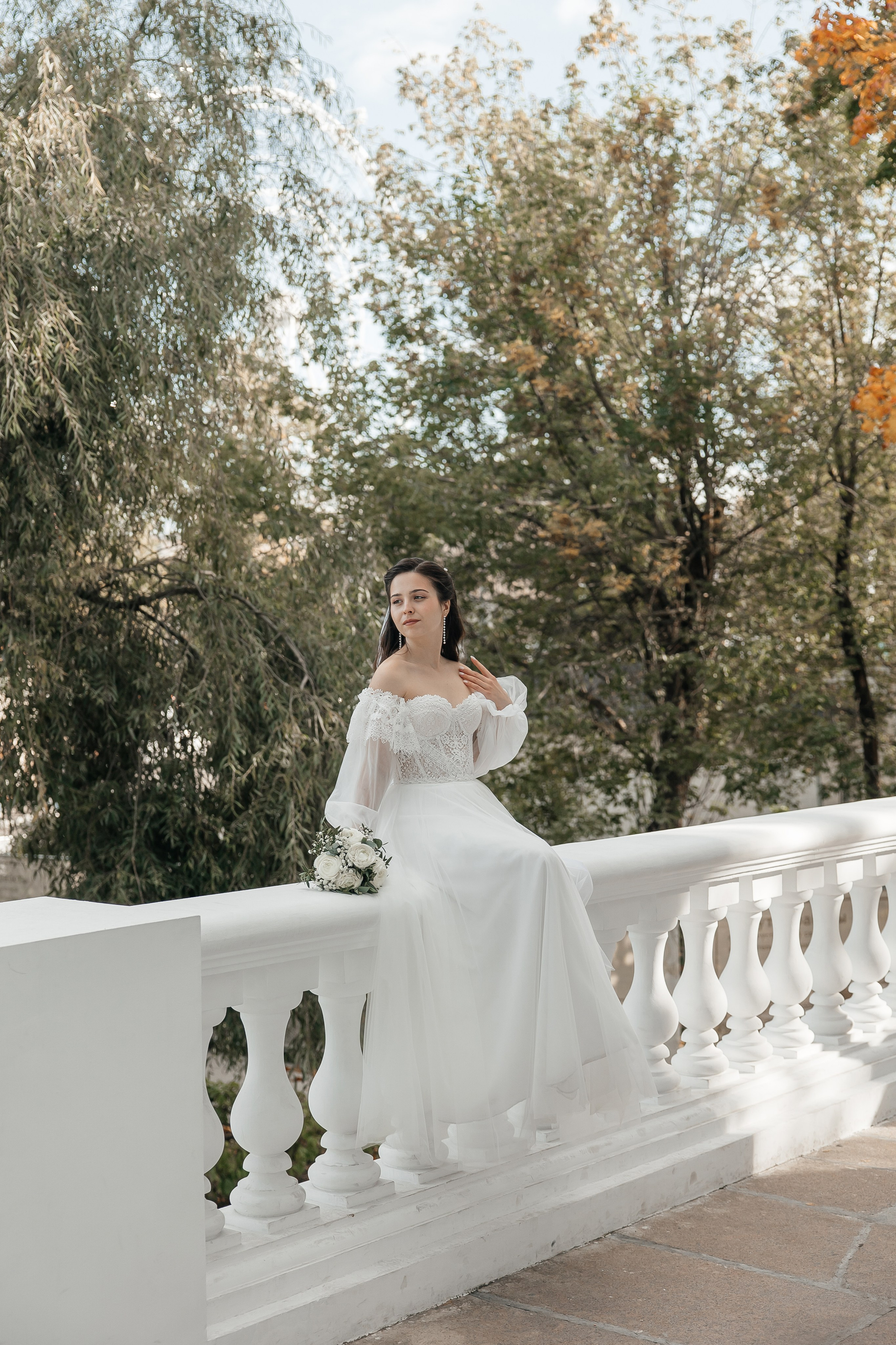 Свадебная фотосессия на ВДНХ. Свадебный фотограф в Москве Дарья Олендарёва