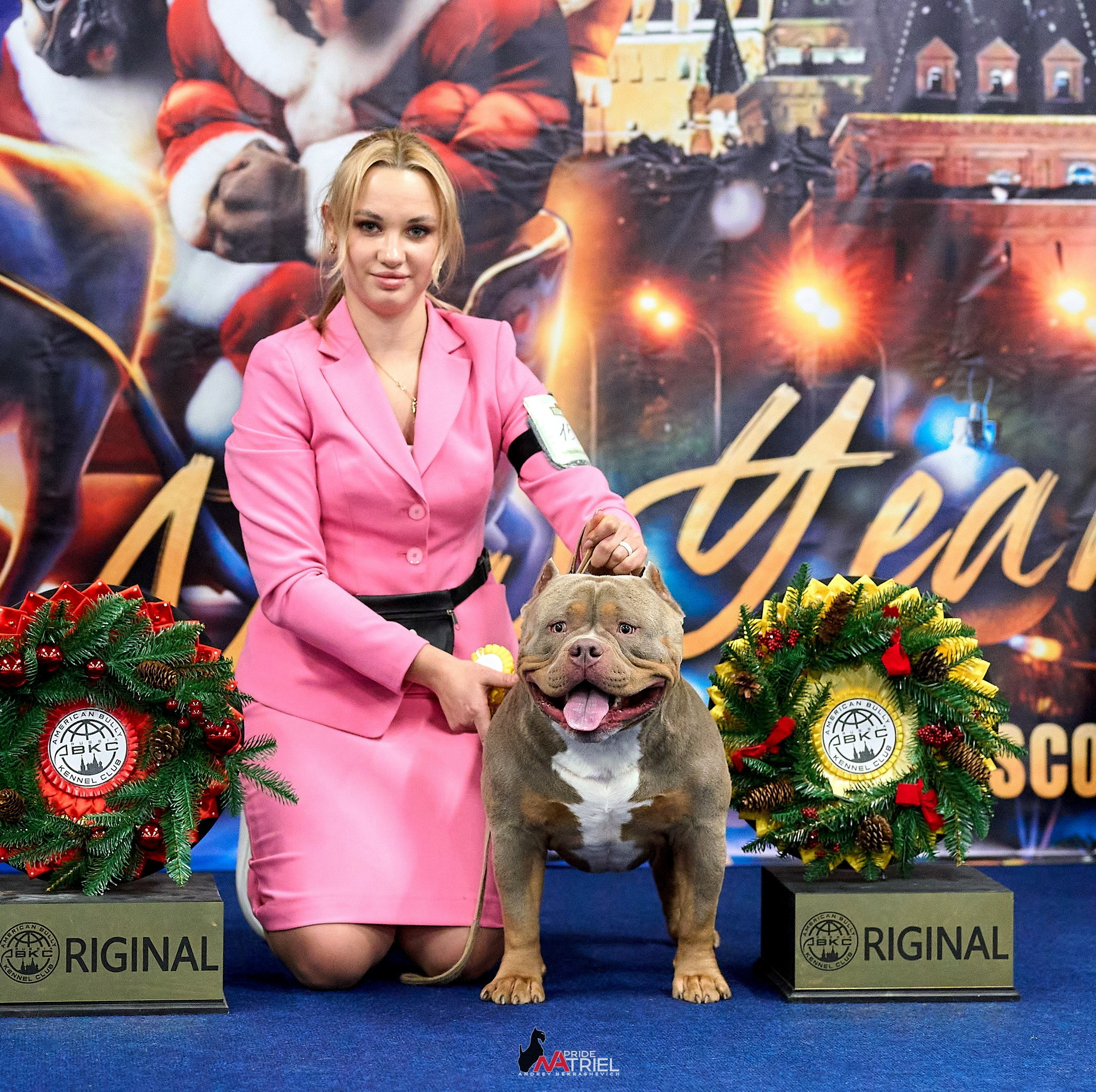 Съемка на выставке БуллиШоу