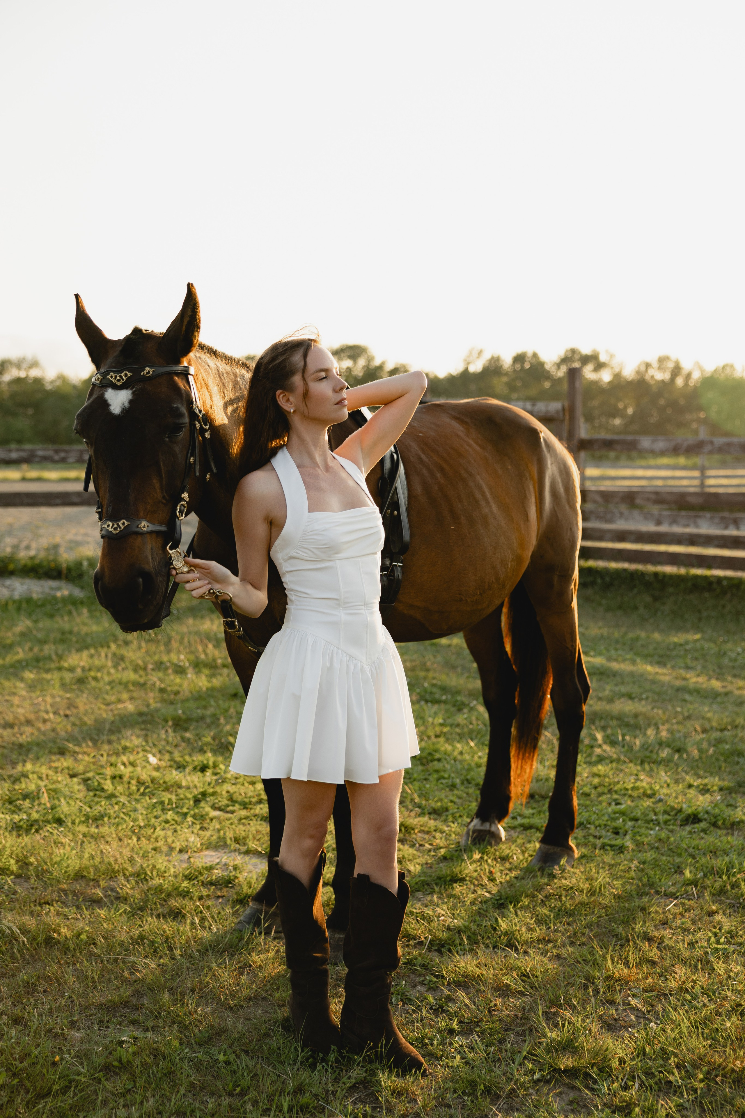 Женский портрет. Ранчо. Портретный фотограф в Южно-Сахалинске Каминская Юлия