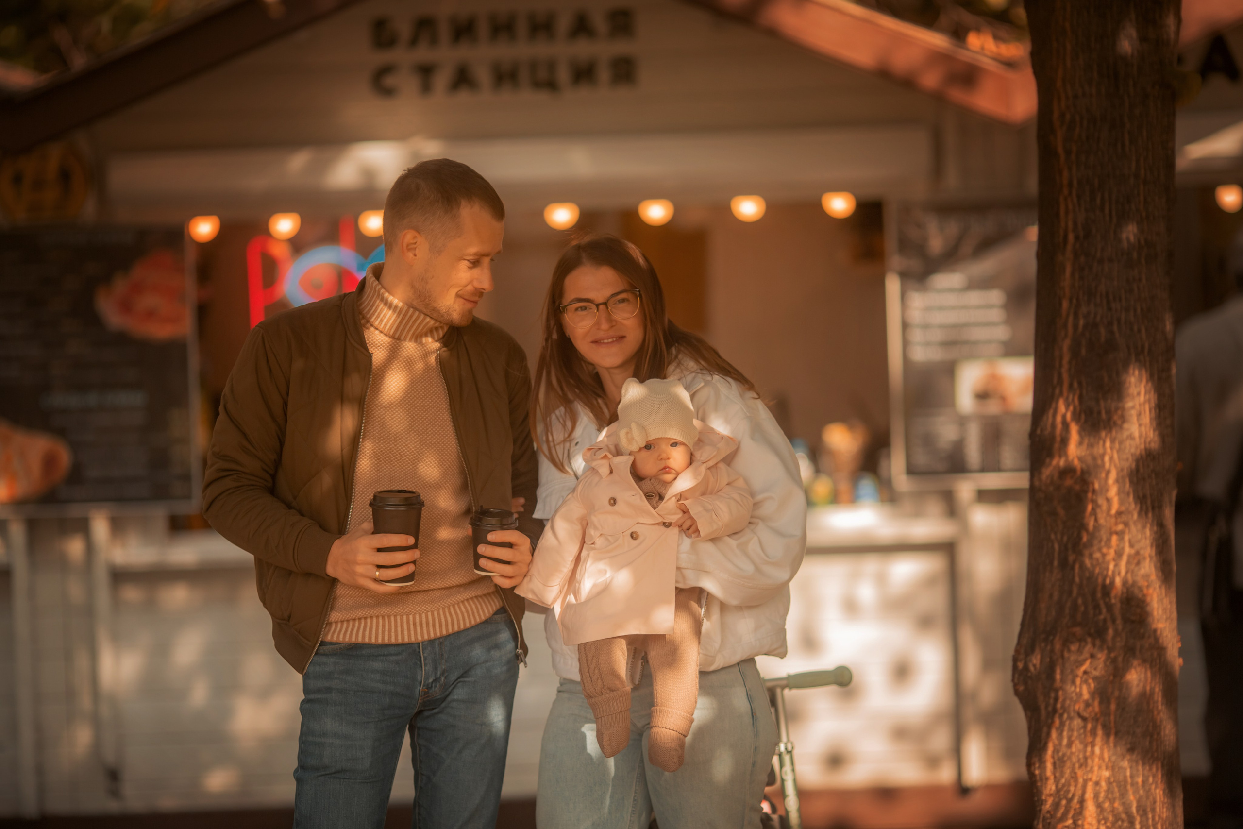 Прогулка в Парке Горького. צלם ואמן ילדים ומשפחה
