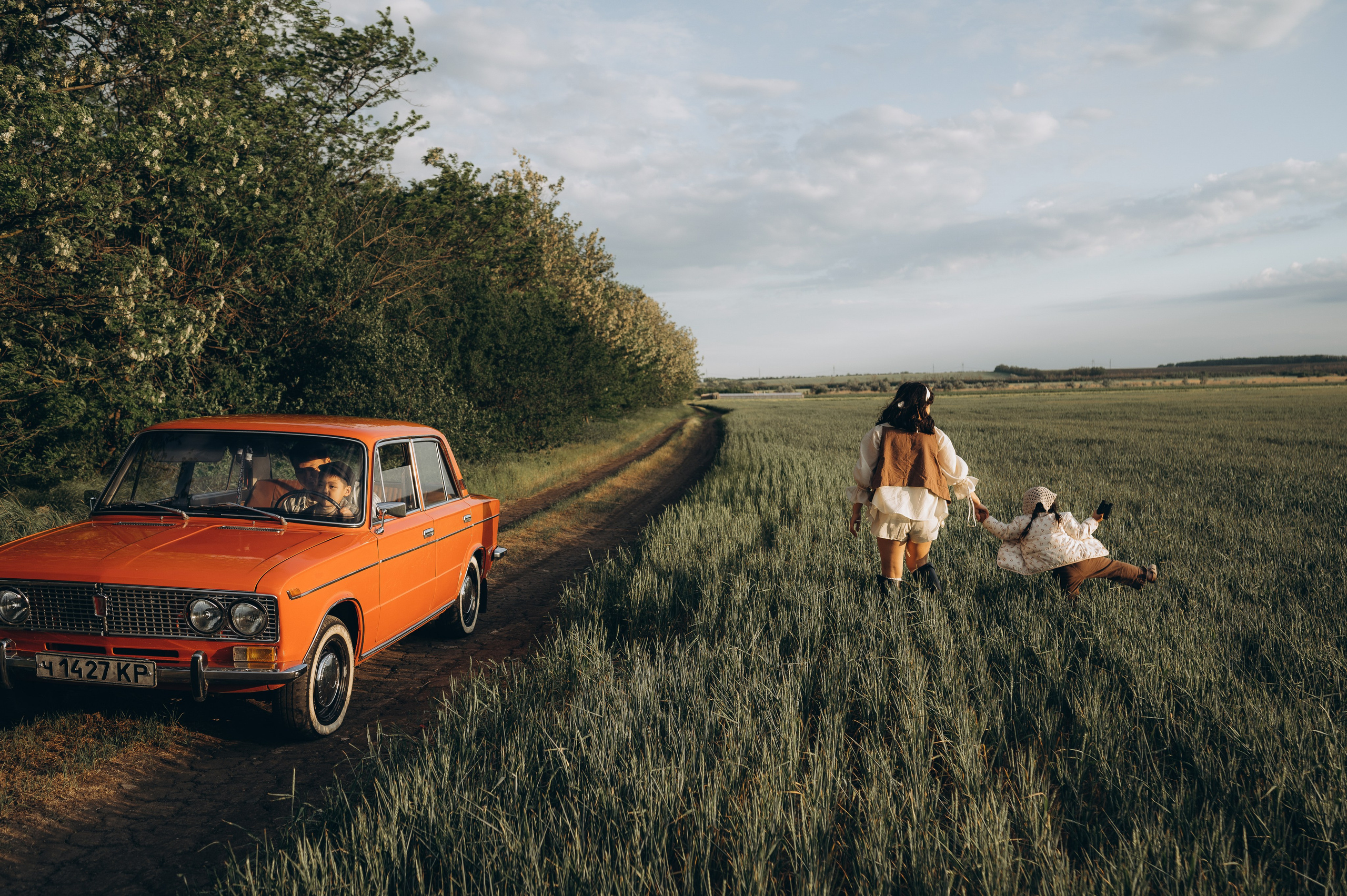 Семейная фотосессия с авто. Семейный фотограф Ростов-на-Дону Татьяна Соколова