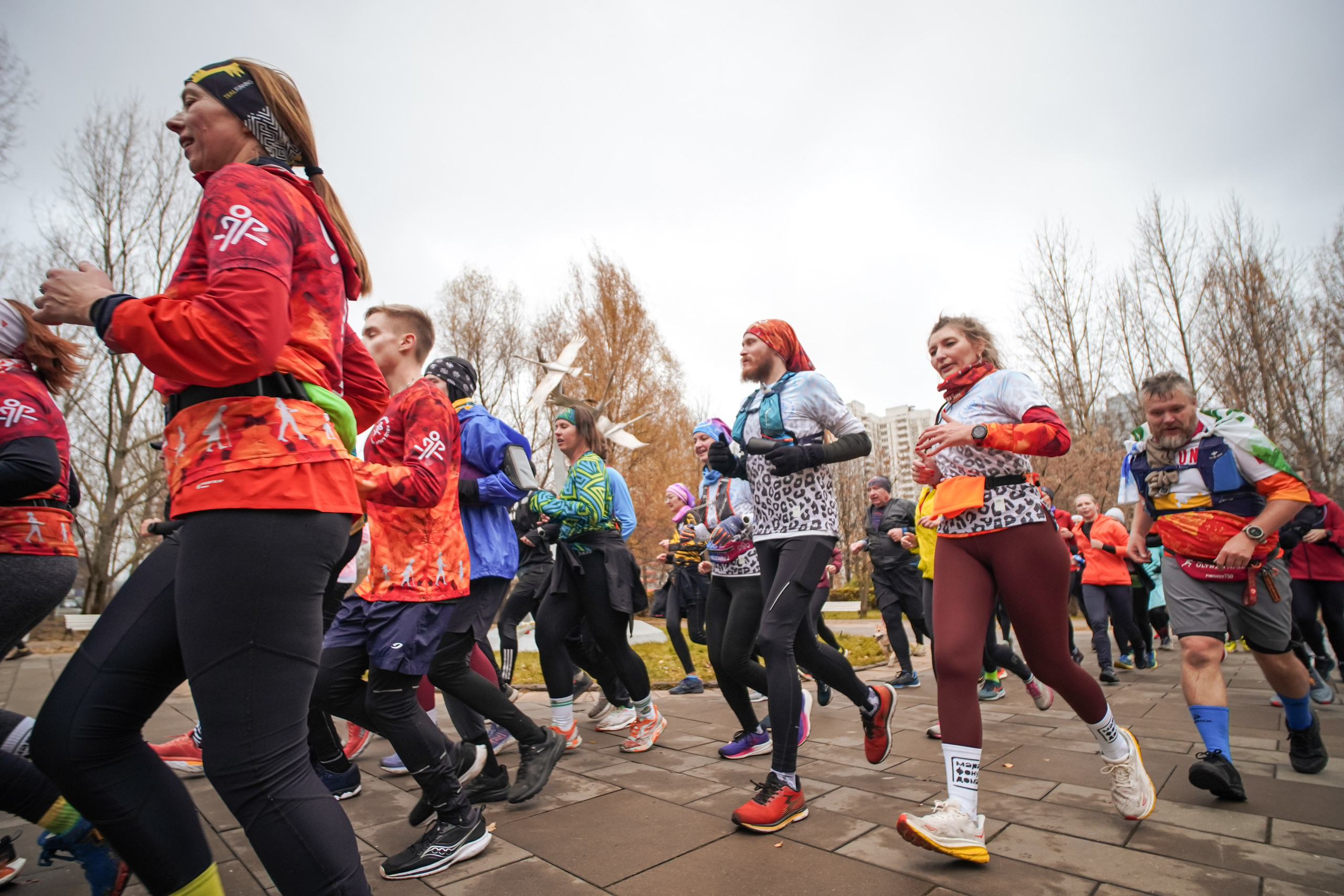 #марафонудома #яuzarun 2024 2-я петля, группа 6:30. Роман Капилюшов. Бег. Фото. Видео. г. Люберцы