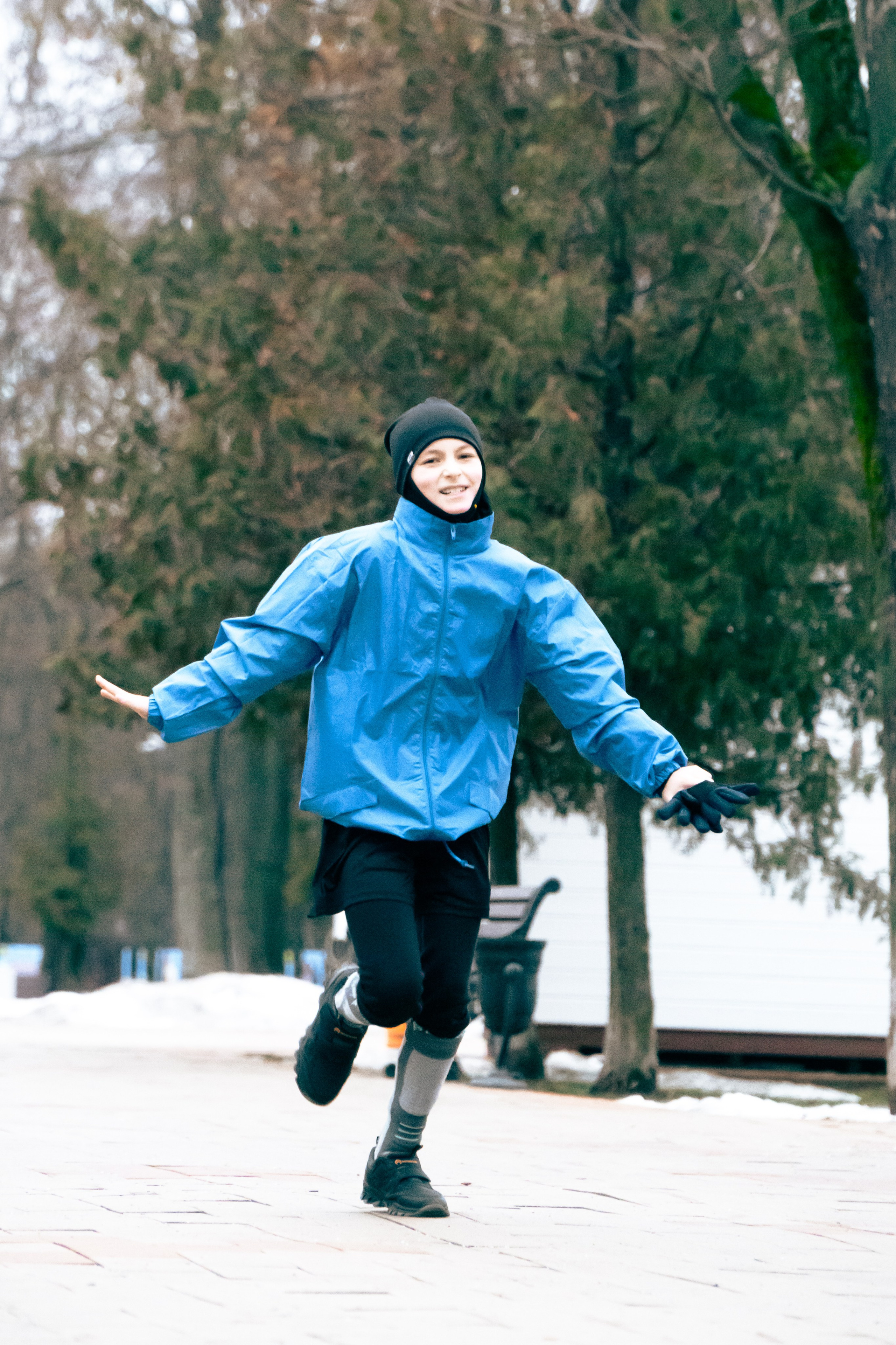 5 вёрст Наташинский 18 января 2025. Роман Капилюшов. Бег. Фото. Видео. г. Люберцы