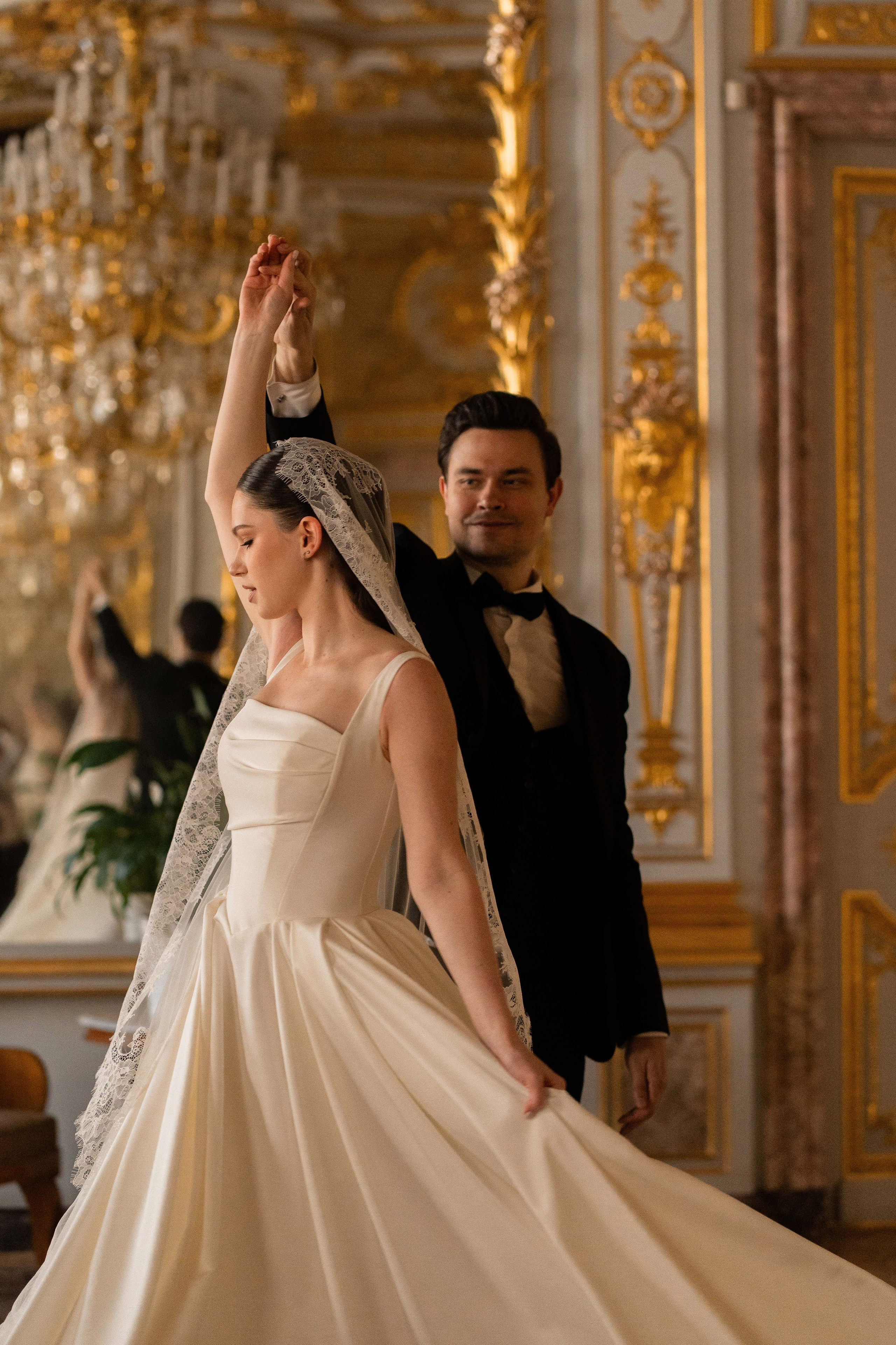 Сергей и Полина, особняк Половцовых. Свадебный фотограф в Москве Анна Полушина