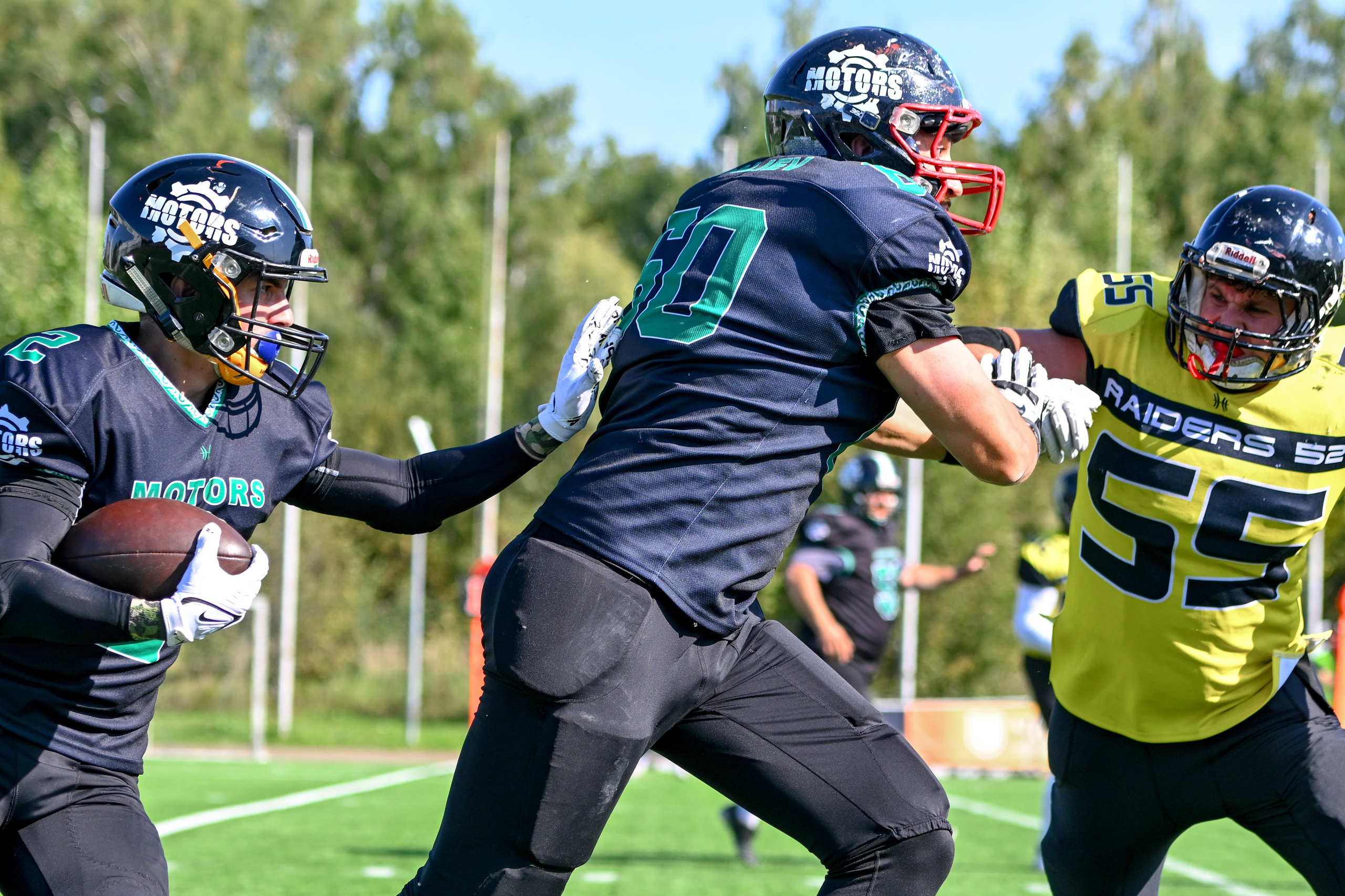 Американский футбол. Спортивный и репортажный фотограф в Казани Вячеслав Сатонин
