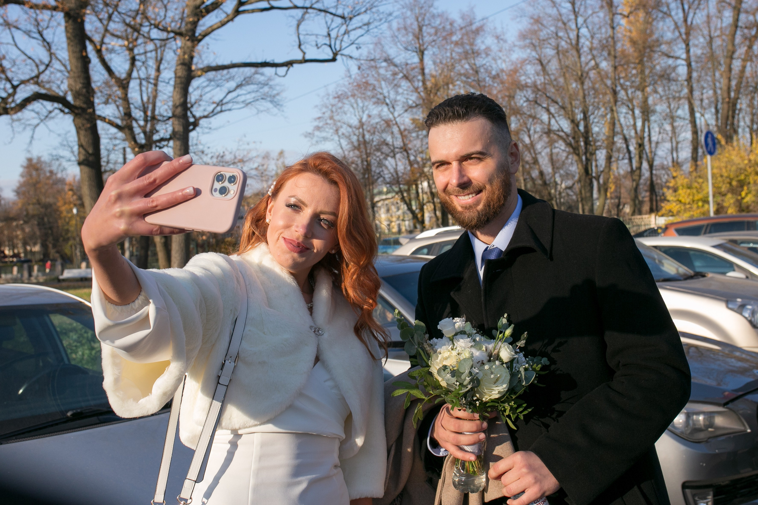 Свадебная сьемка в Пушкине. Свадебный и Репортажный фотограф в Санкт-Петербурге