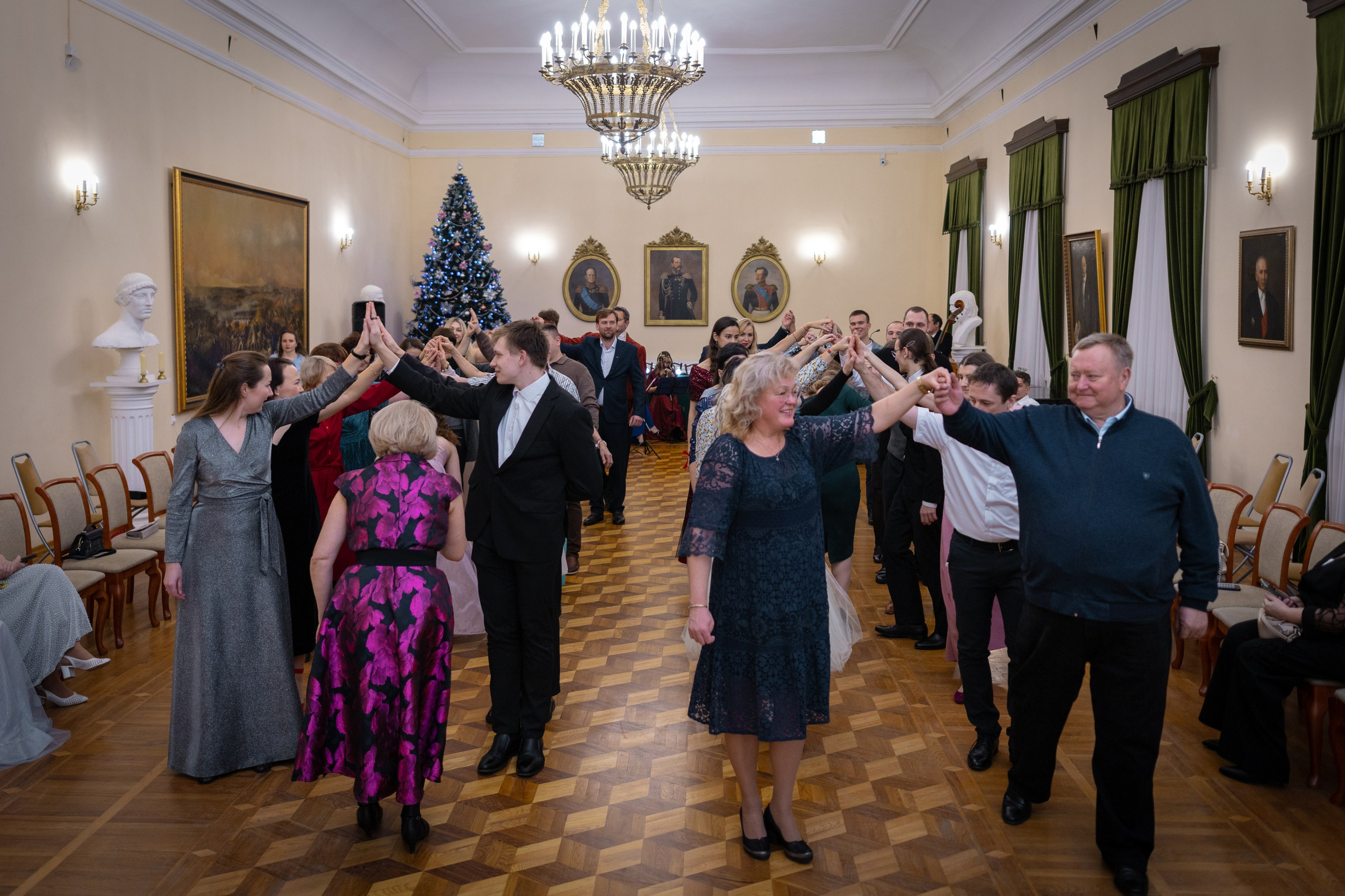 Новогодний бал в музее А. П. Чехова. Фотограф Наталья Матвеева