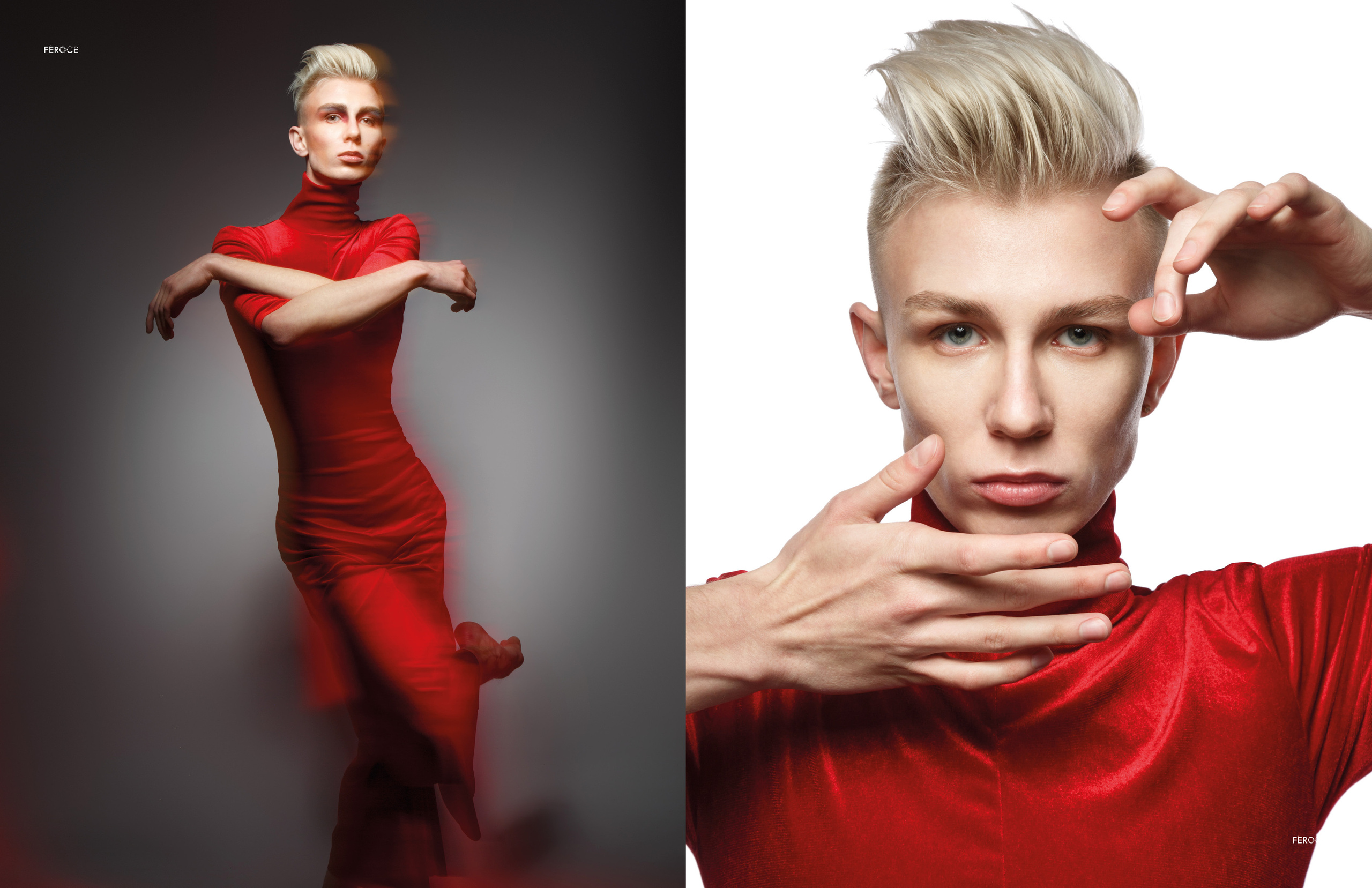 «RED AGONY» Féroce Magazine. Elena Yavorskaya Photography