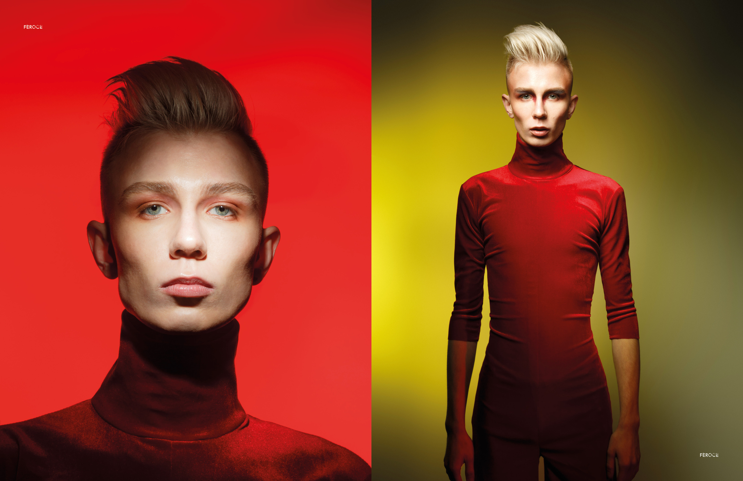 «RED AGONY» Féroce Magazine. Elena Yavorskaya Photography