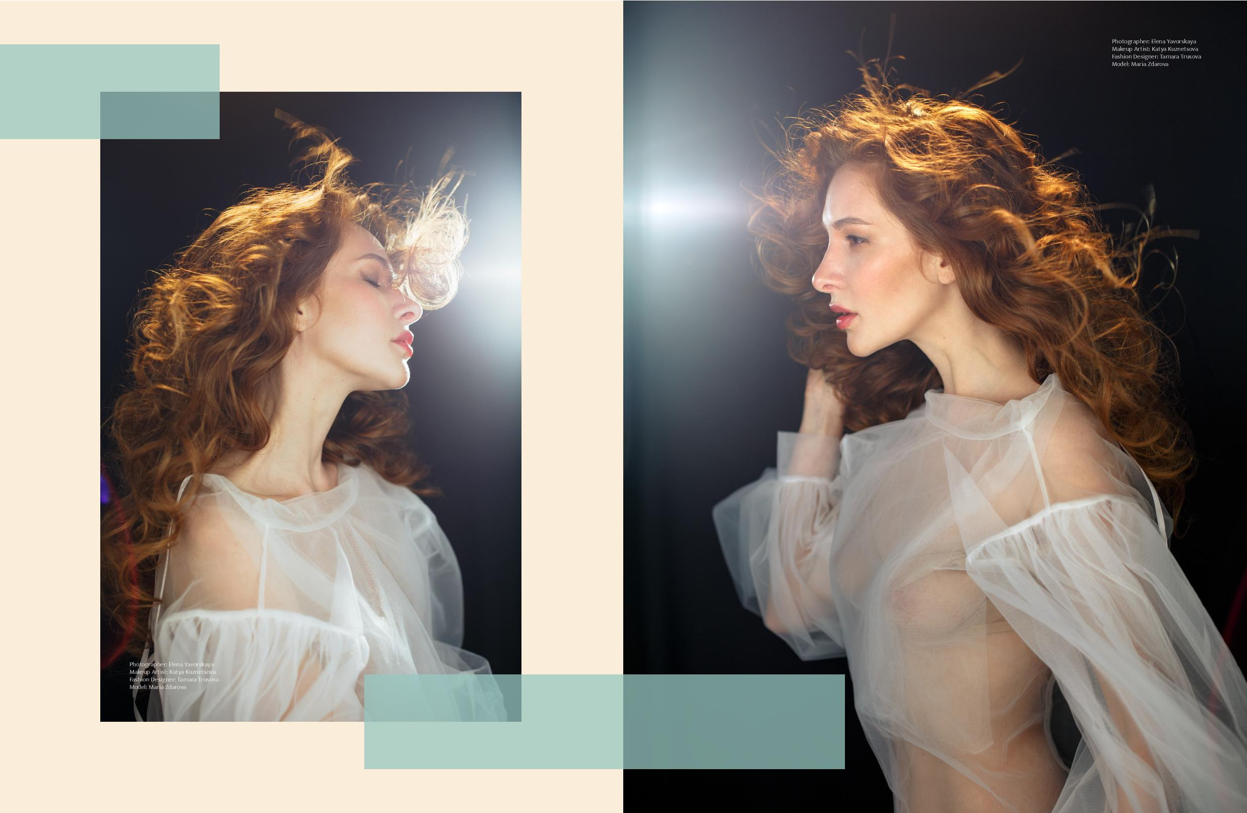 «Ethereal»  New Face Magazine. Elena Yavorskaya Photography