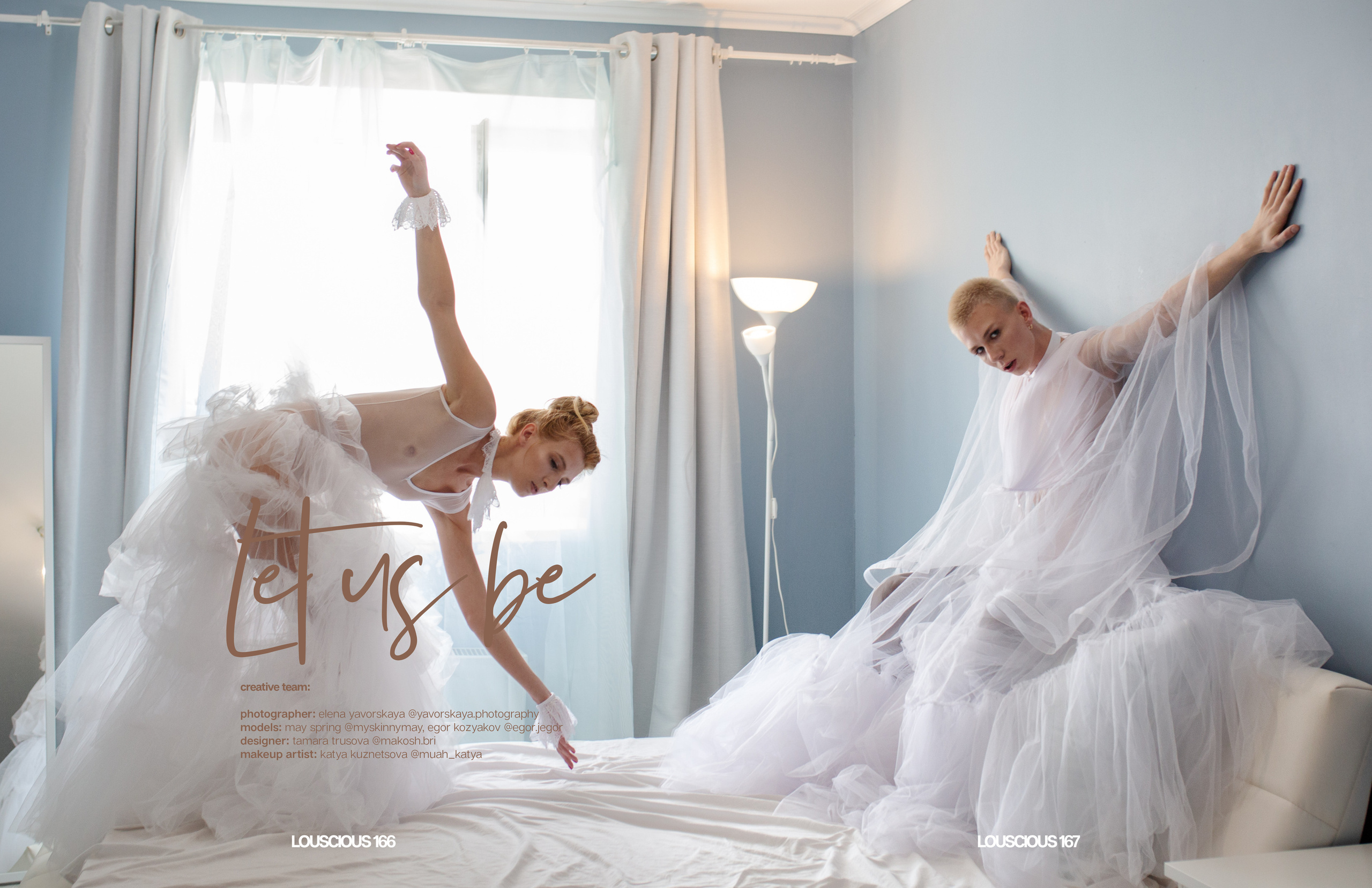 «LET US BE» LOUSCIOUS MAGAZINE. Elena Yavorskaya Photography