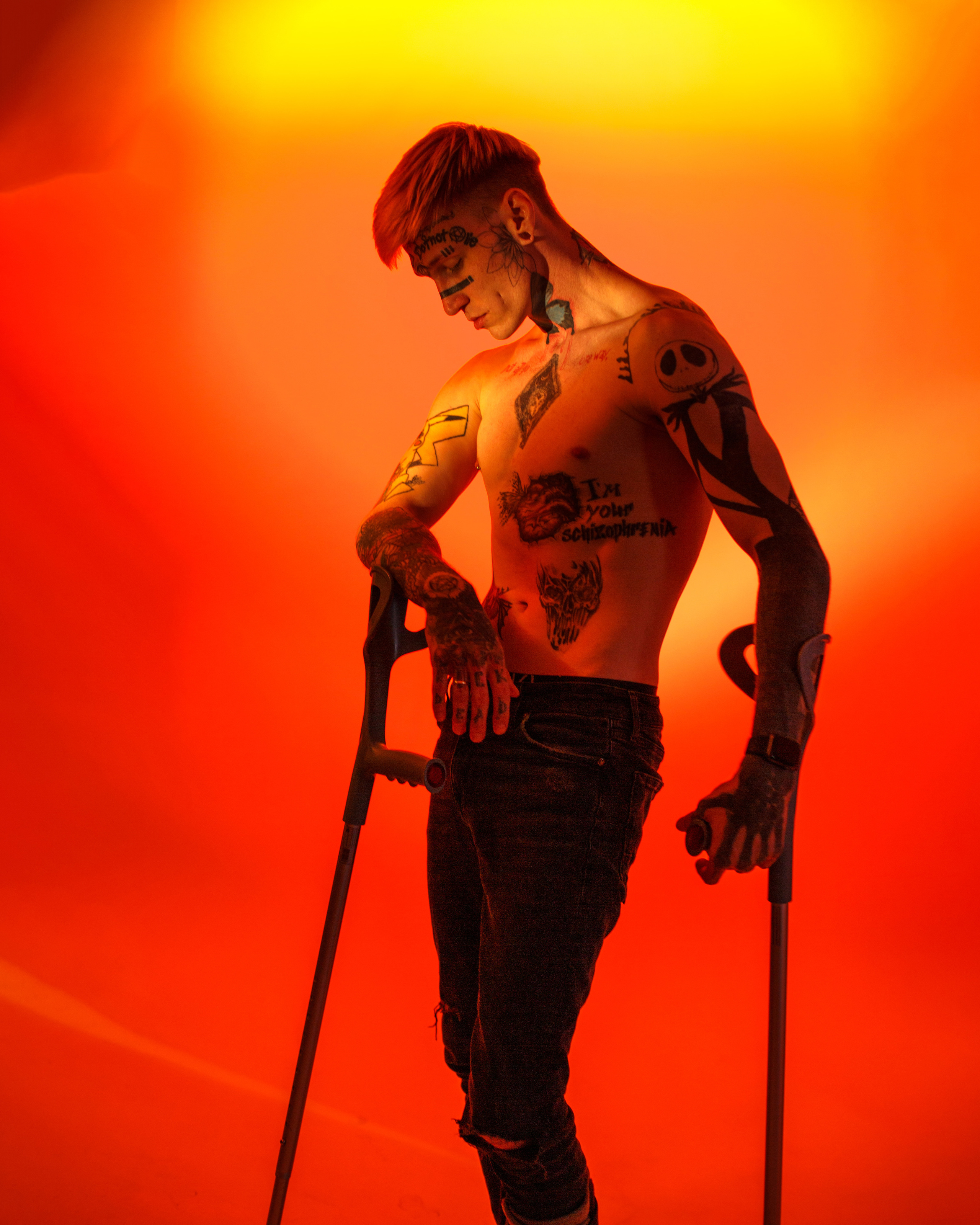 Let your broken demons out. Elena Yavorskaya Photography