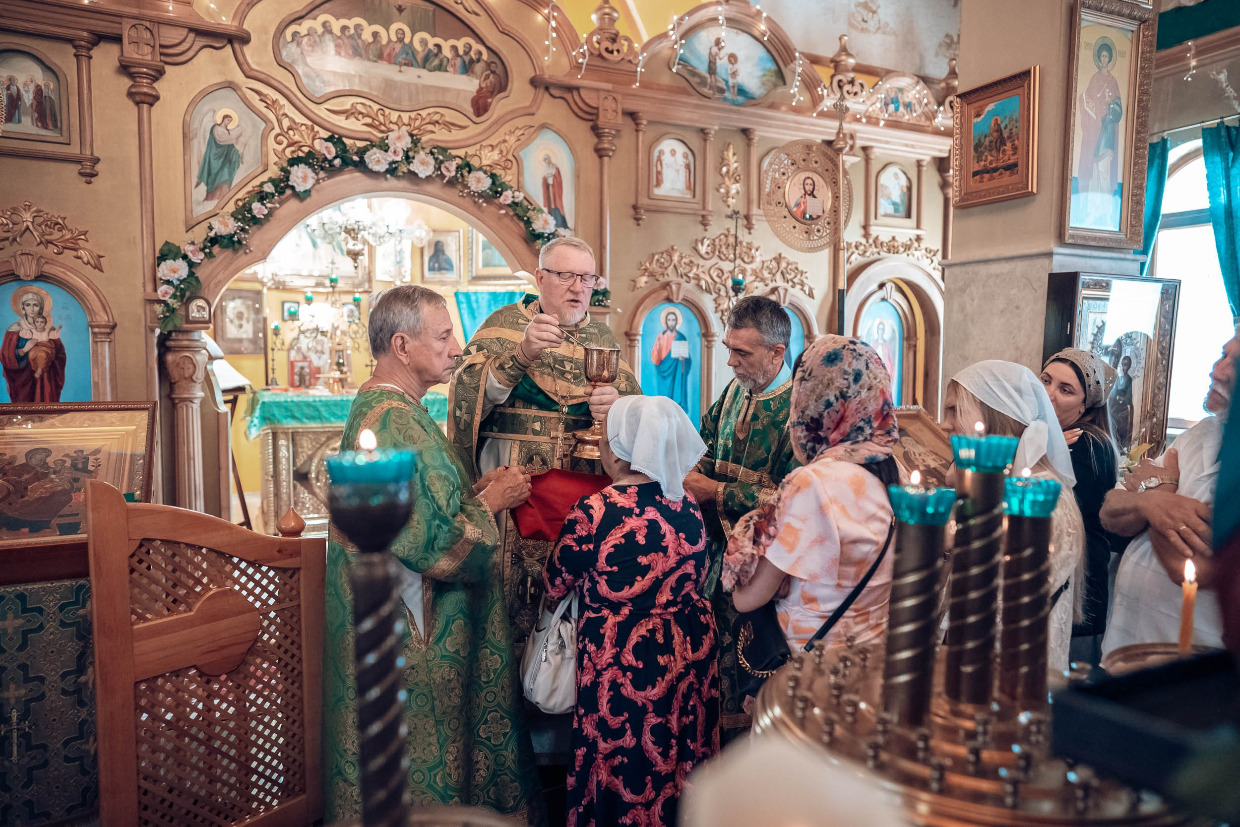Престольный праздник храма Прп.Сергия Радонежского с. Орлиное. Церковный фотограф Севастополь