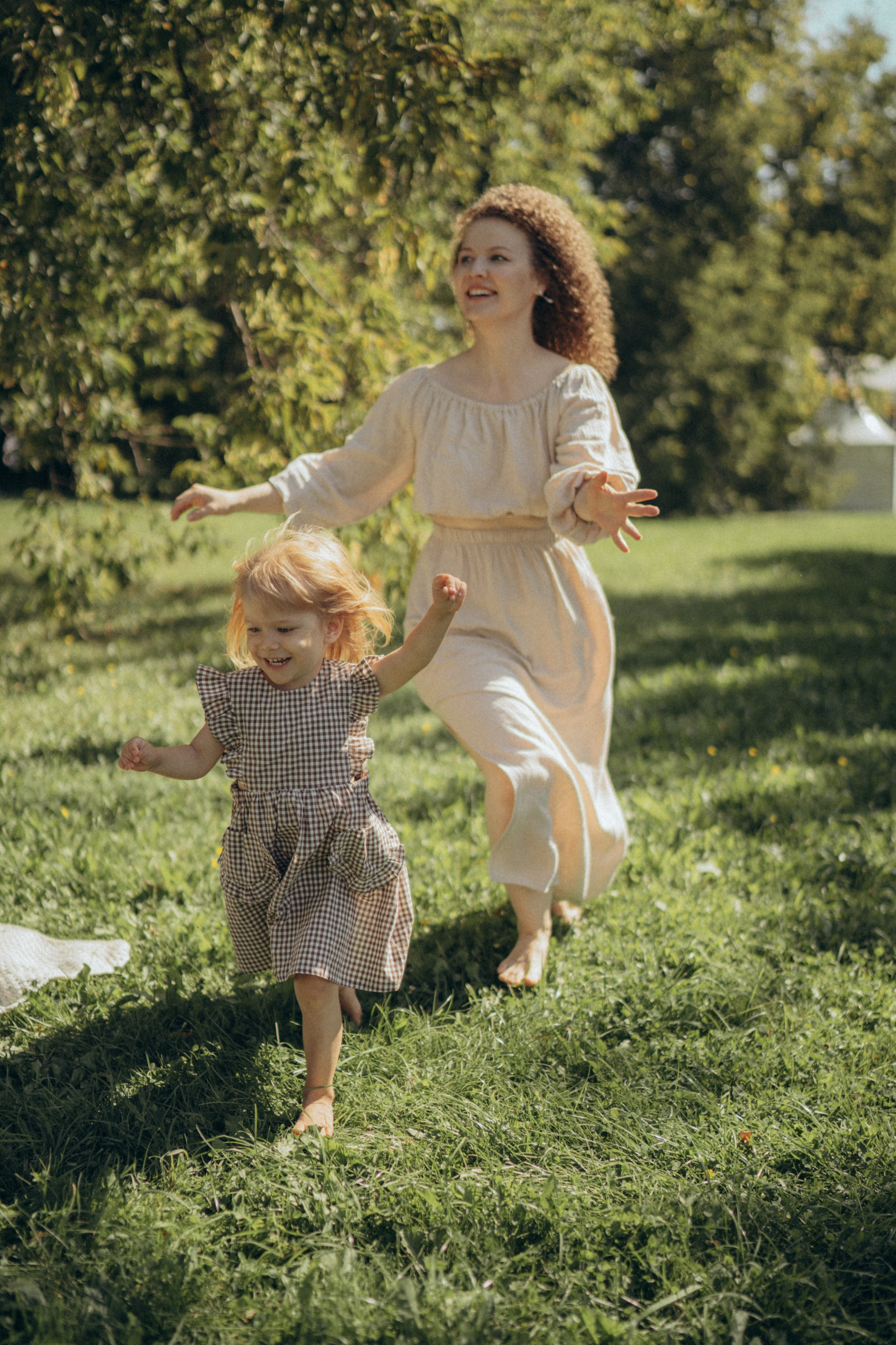 Полдень в парке. Семейный фотограф в Москве Елена Гильманова