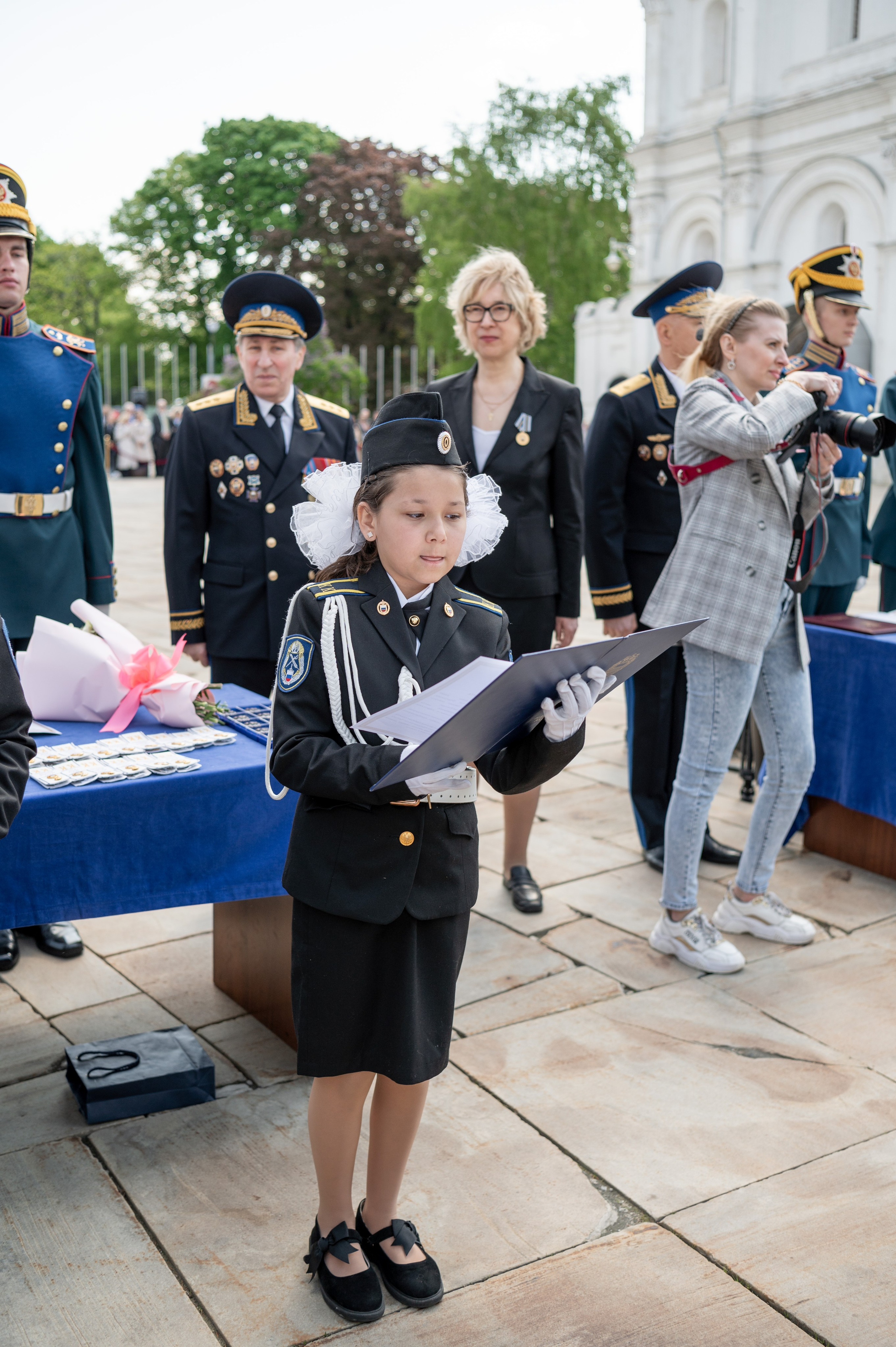 Фотосессия Присяги кадетов «Школа 1231 им. В. Д. Поленова». Детский и семейный фотограф г. Москва Оксана Катаджи