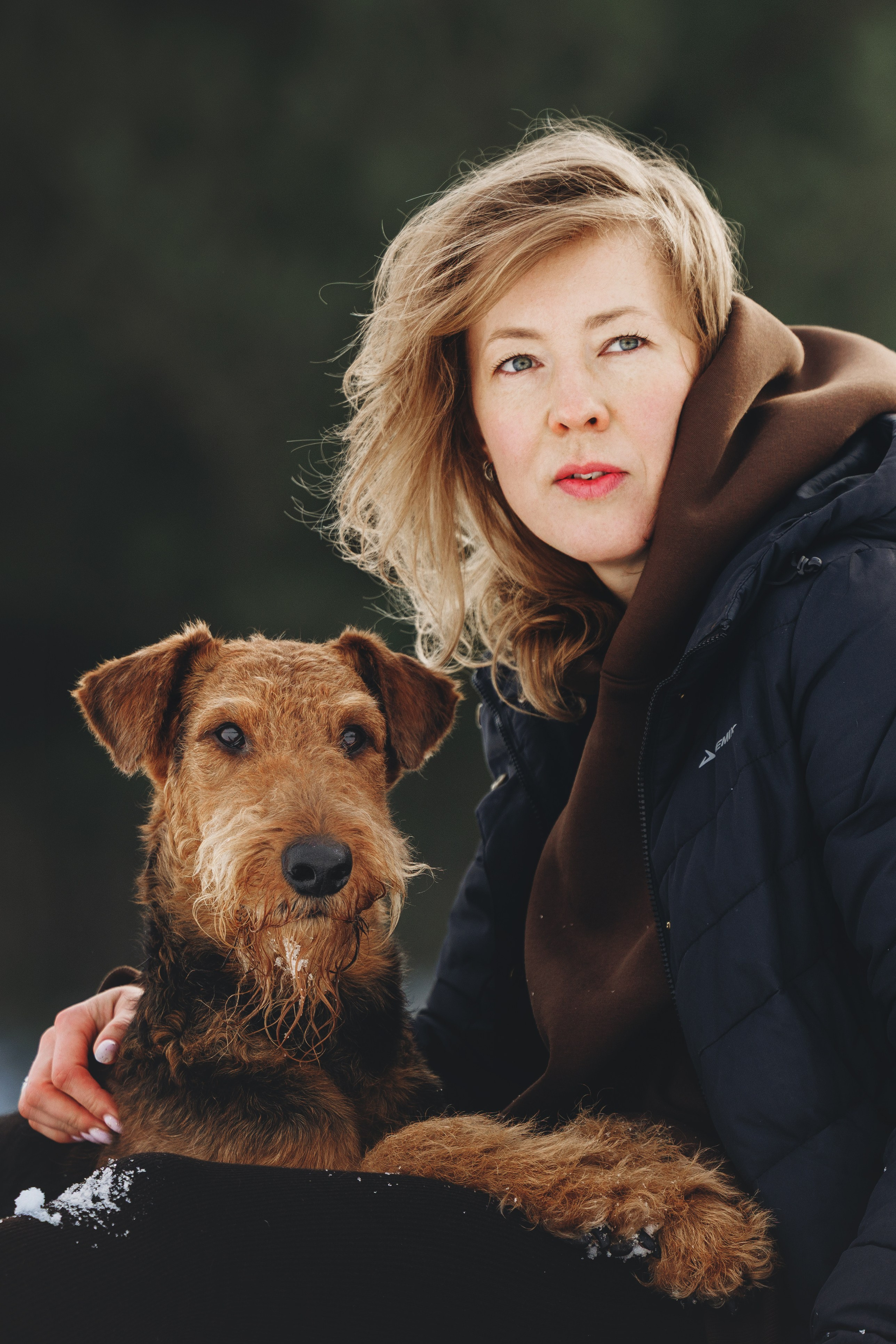 Оля и Хард. Фотограф анималист Осипчикова Мария