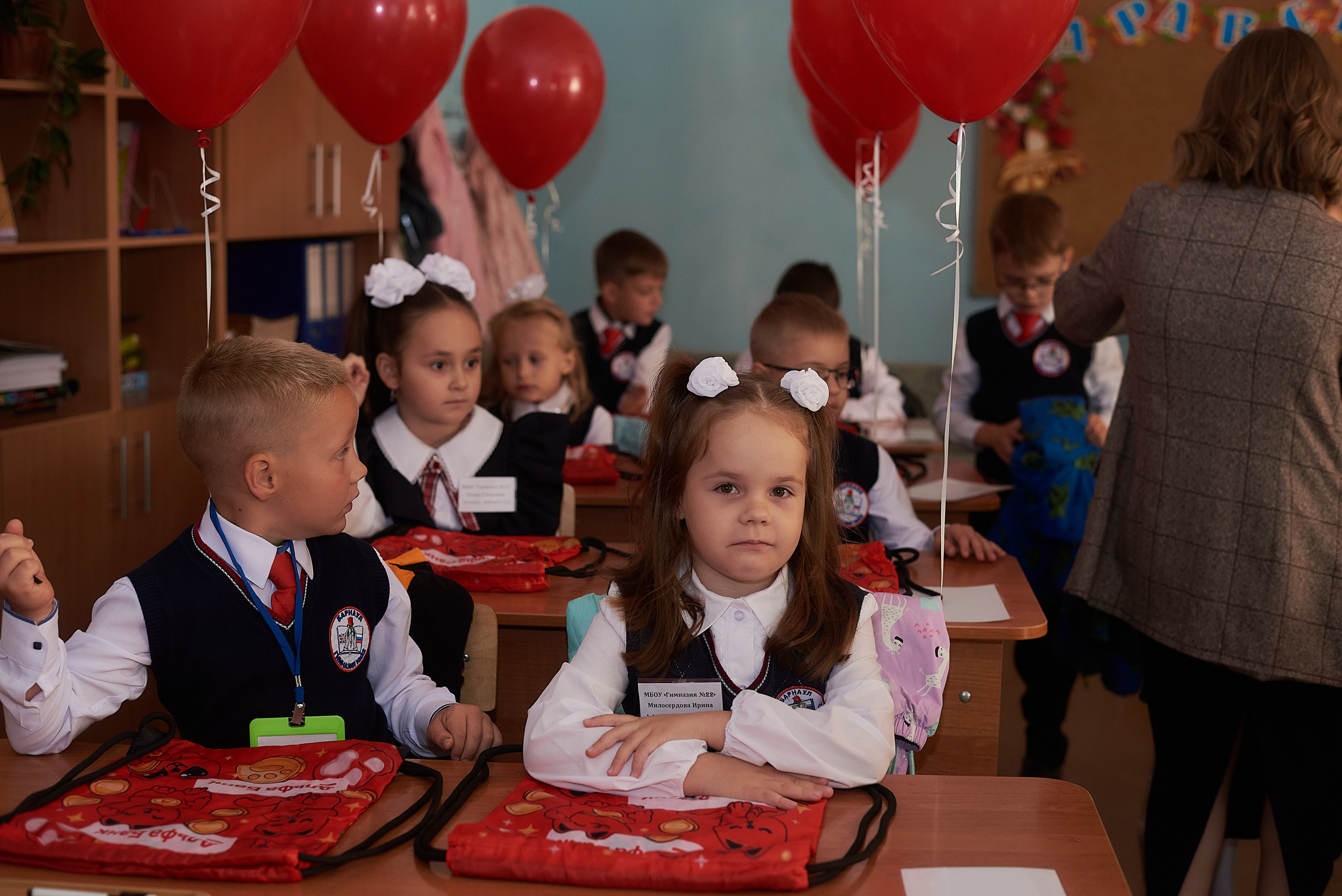 Первый класс. Фотограф Елена Дука. Контент съемка. Семейная фотография