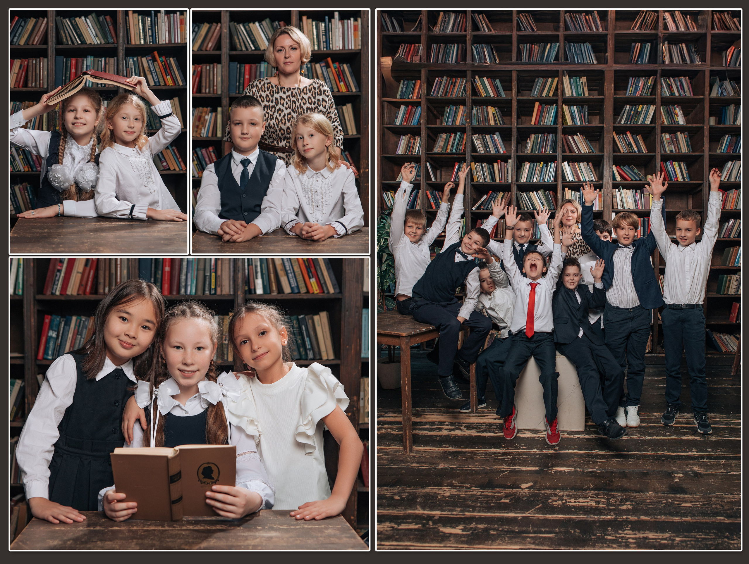 ВЫПУСКНЫЕ АЛЬБОМЫ. Детский и семейный фотограф с животными в Москве Гурьева Надежда