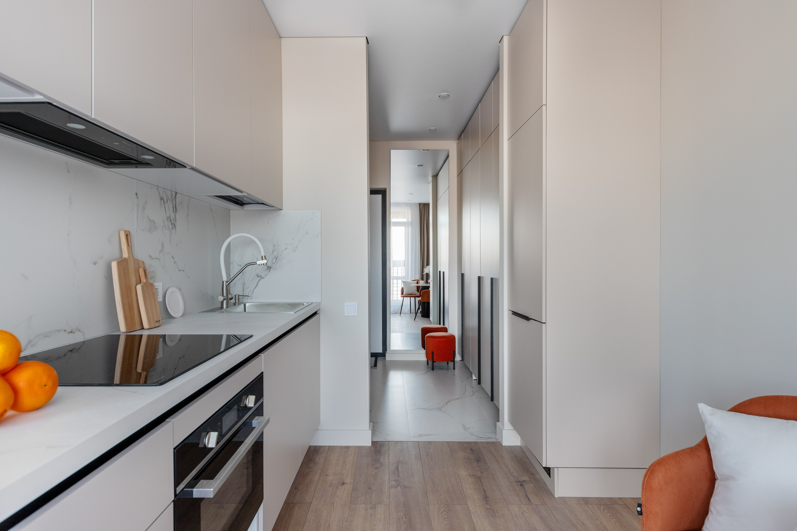 Интерьерная съемка квартиры в ЖК Квартал Che. Интерьерный фотограф в Санкт-Петербурге Екатерина Цыбулько